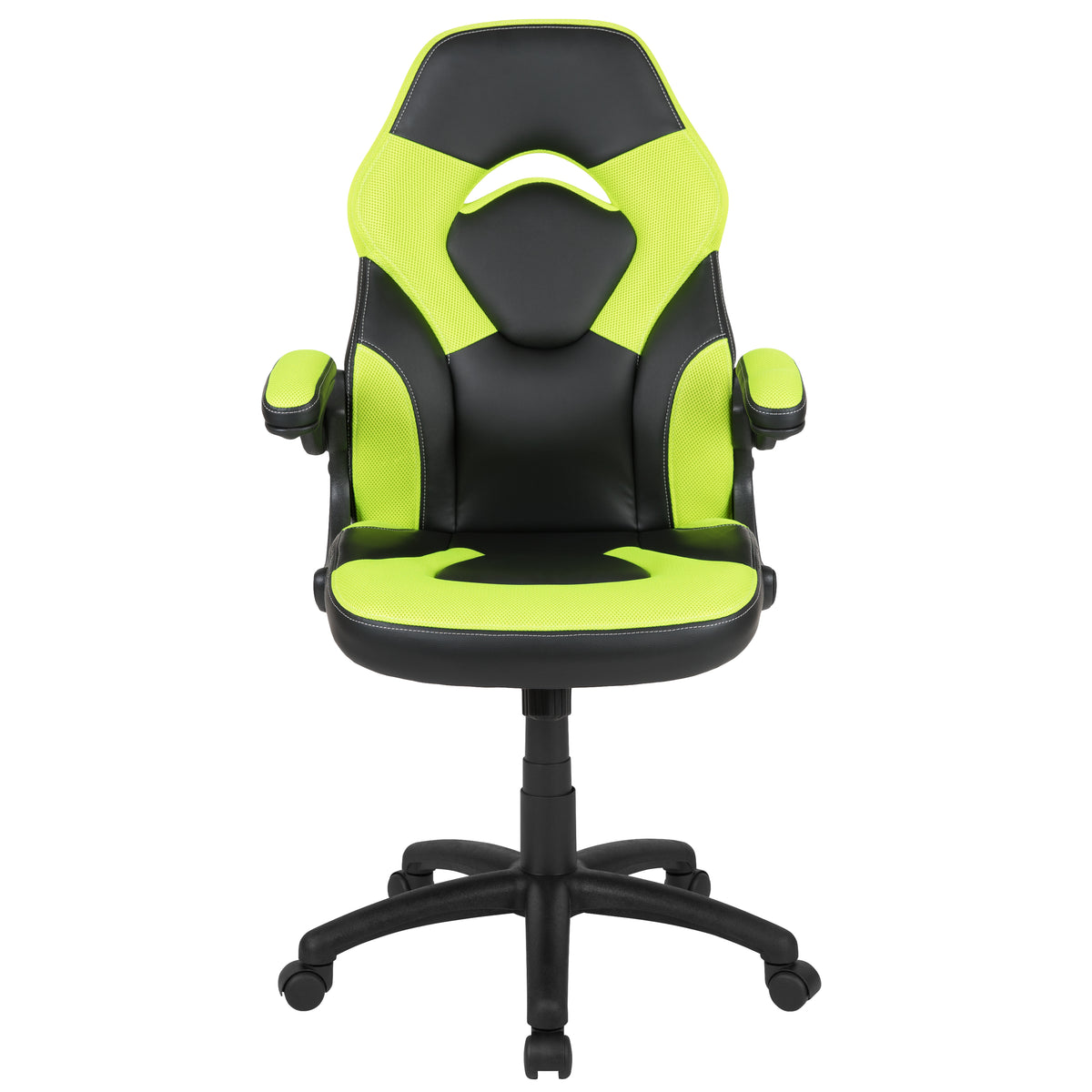 X10 Gaming Chair, Racing Style Ergonomic Office Chair, Height Adjustable Swivel Computer Chair with Flip-Up Arms