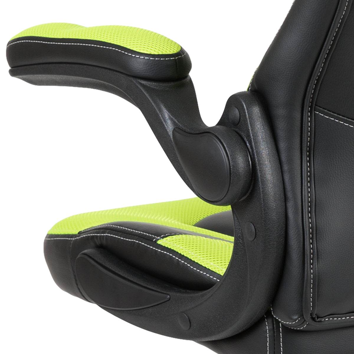 X10 Gaming Chair, Racing Style Ergonomic Office Chair, Height Adjustable Swivel Computer Chair with Flip-Up Arms
