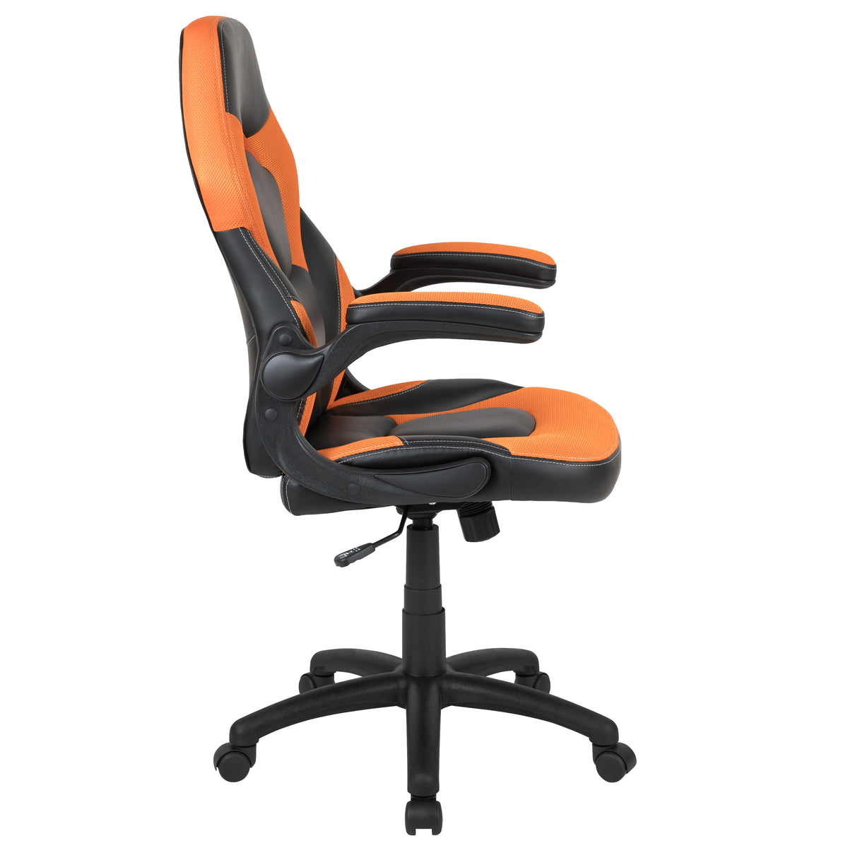 X10 Gaming Chair, Racing Style Ergonomic Office Chair, Height Adjustable Swivel Computer Chair with Flip-Up Arms