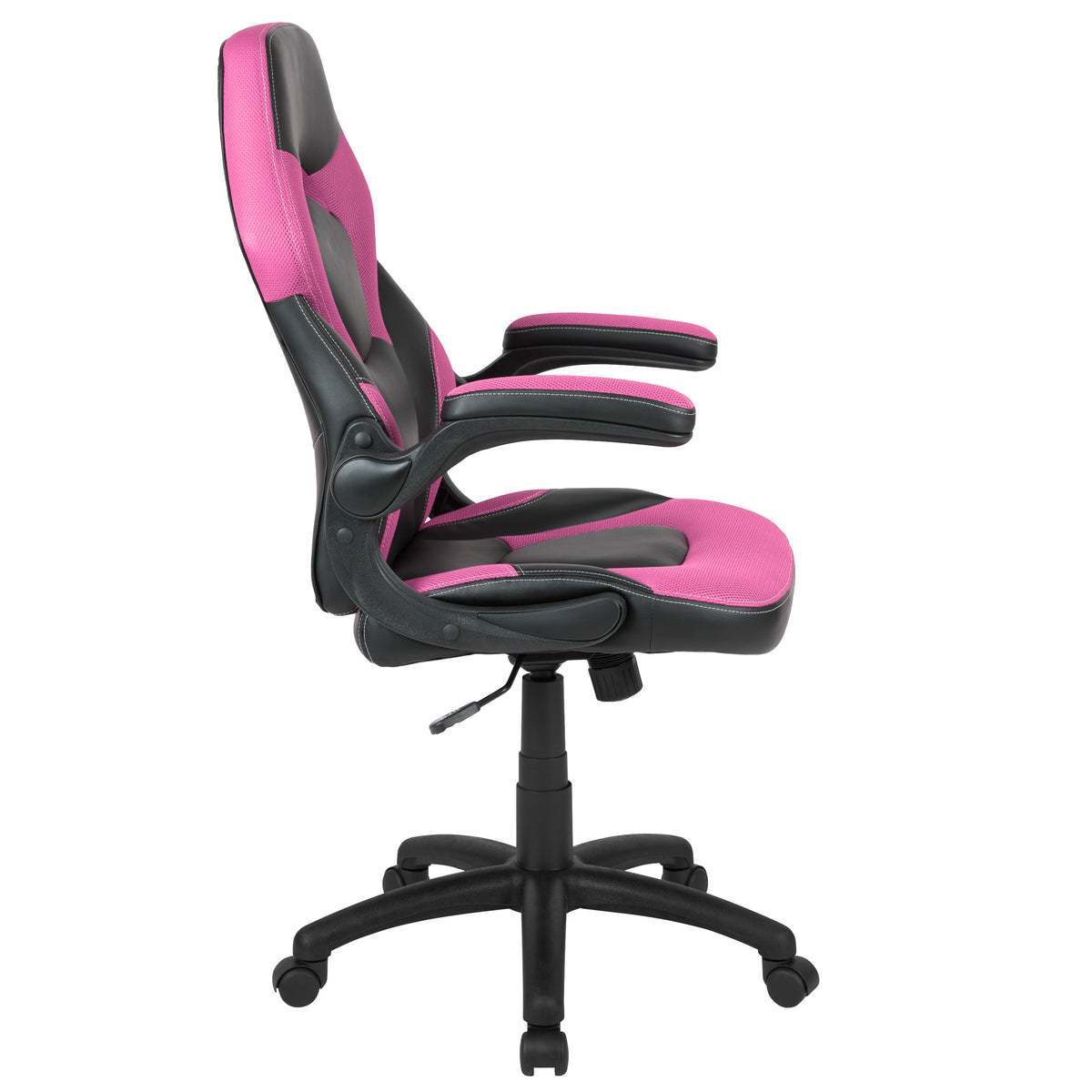 X10 Gaming Chair, Racing Style Ergonomic Office Chair, Height Adjustable Swivel Computer Chair with Flip-Up Arms