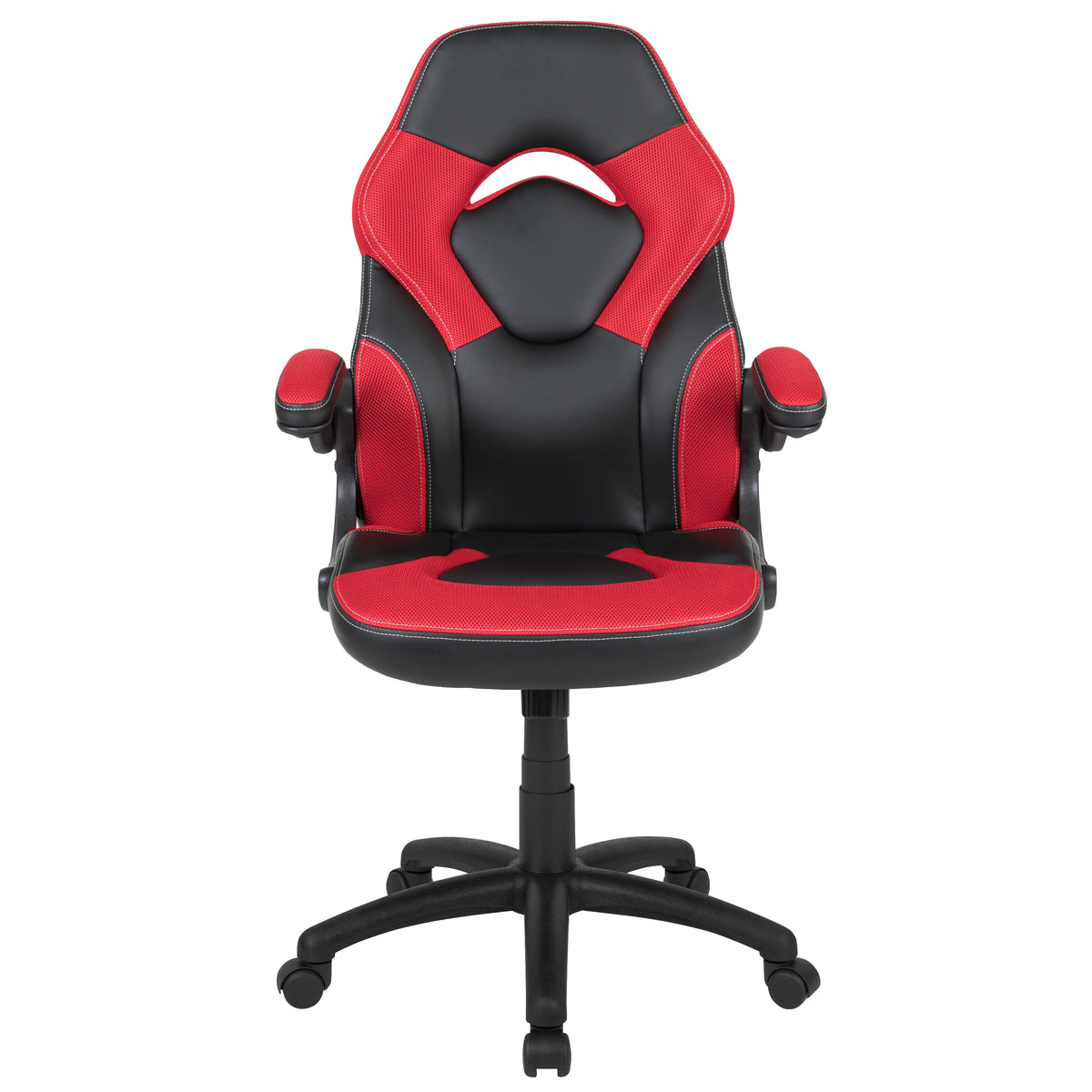 X10 Gaming Chair, Racing Style Ergonomic Office Chair, Height Adjustable Swivel Computer Chair with Flip-Up Arms