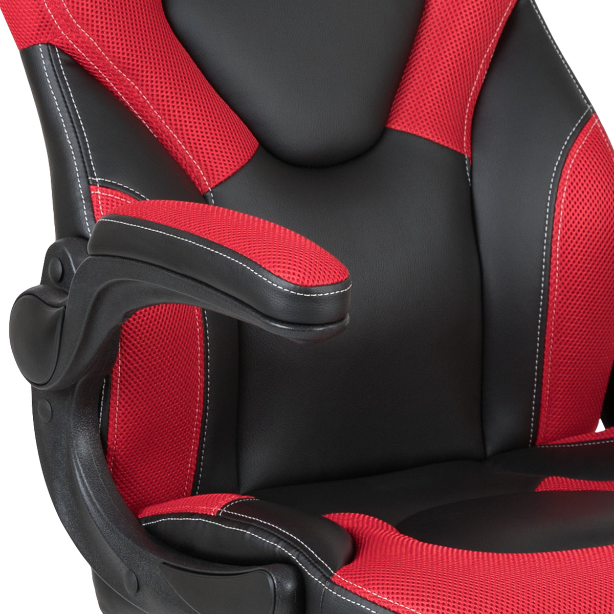 X10 Gaming Chair, Racing Style Ergonomic Office Chair, Height Adjustable Swivel Computer Chair with Flip-Up Arms