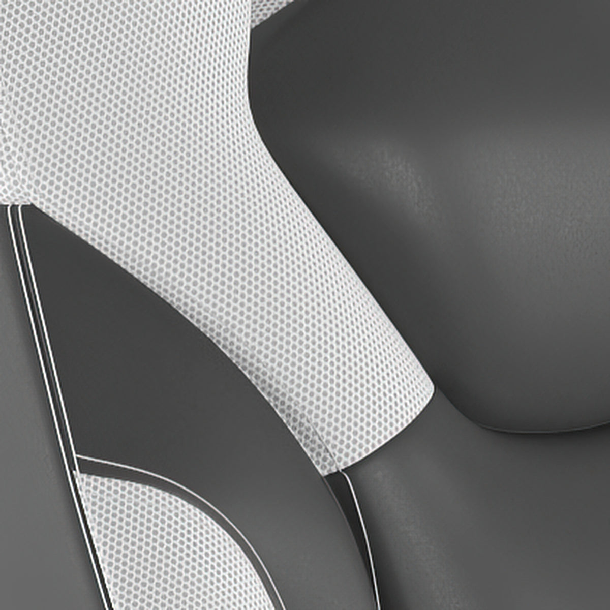 X10 Gaming Chair Racing Office Computer PC Adjustable Chair with Flip-up Arms and Transparent Roller Wheels
