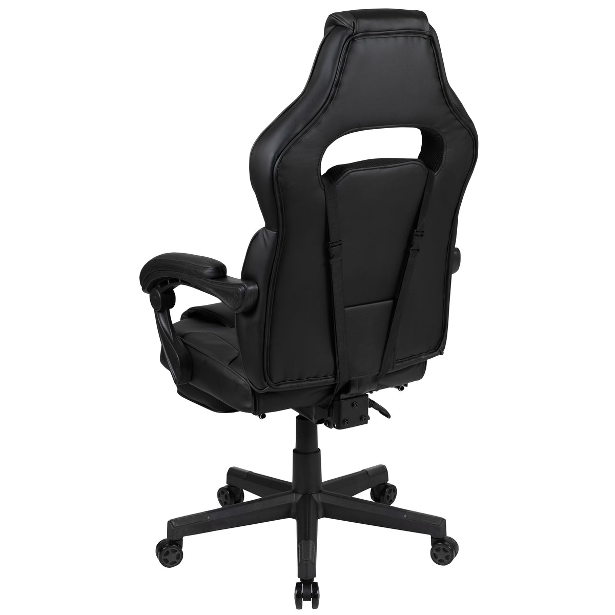 X40 Gaming Chair Racing Ergonomic Computer Chair with Fully Reclining Back/Arms, Slide-Out Footrest, Massaging Lumbar