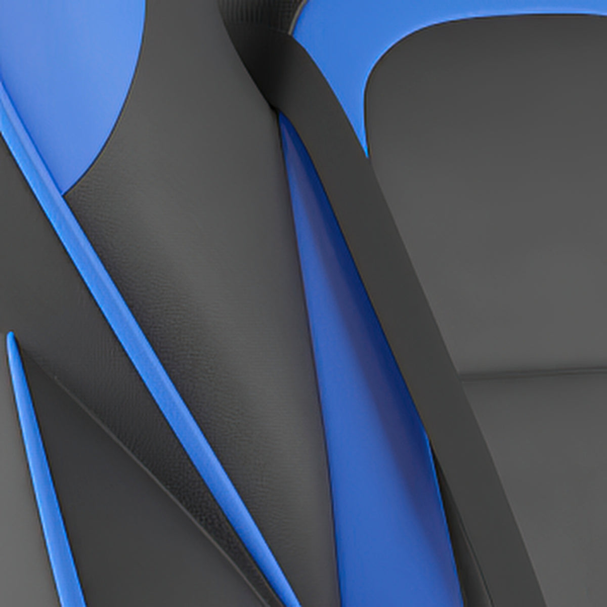 X40 Gaming Chair Racing Computer Chair with Fully Reclining Back/Arms and Transparent Roller Wheels, Slide-Out Footrest