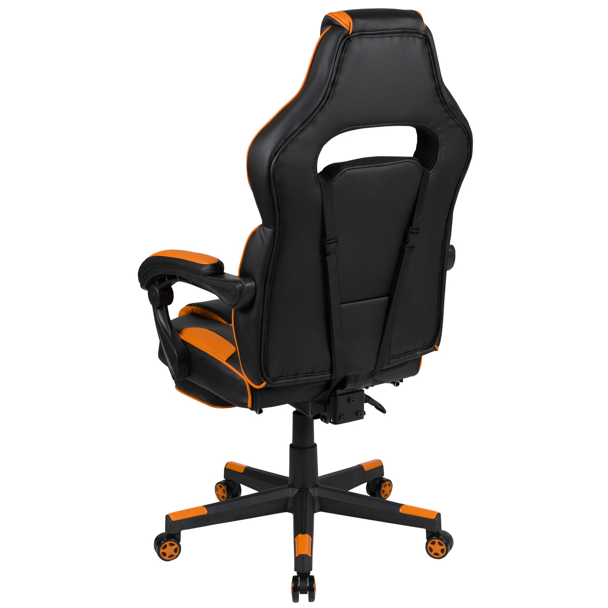 X40 Gaming Chair Racing Ergonomic Computer Chair with Fully Reclining Back/Arms, Slide-Out Footrest, Massaging Lumbar