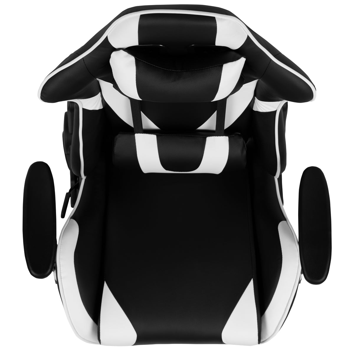 X20 Gaming Chair Racing Office Ergonomic Computer PC Adjustable Swivel Chair with Fully Reclining Back in LeatherSoft