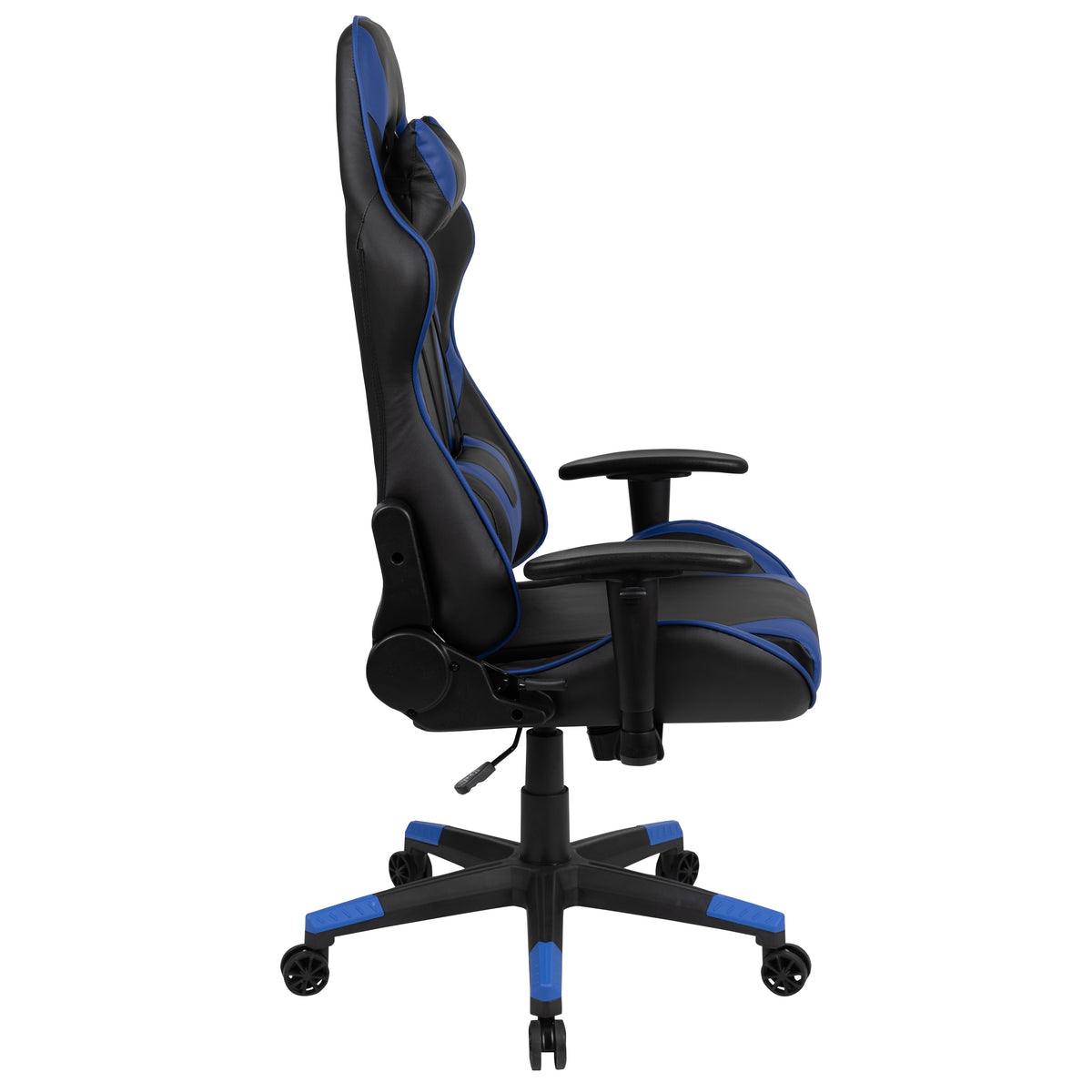 X20 Gaming Chair Racing Office Ergonomic Computer PC Adjustable Swivel Chair with Fully Reclining Back in LeatherSoft