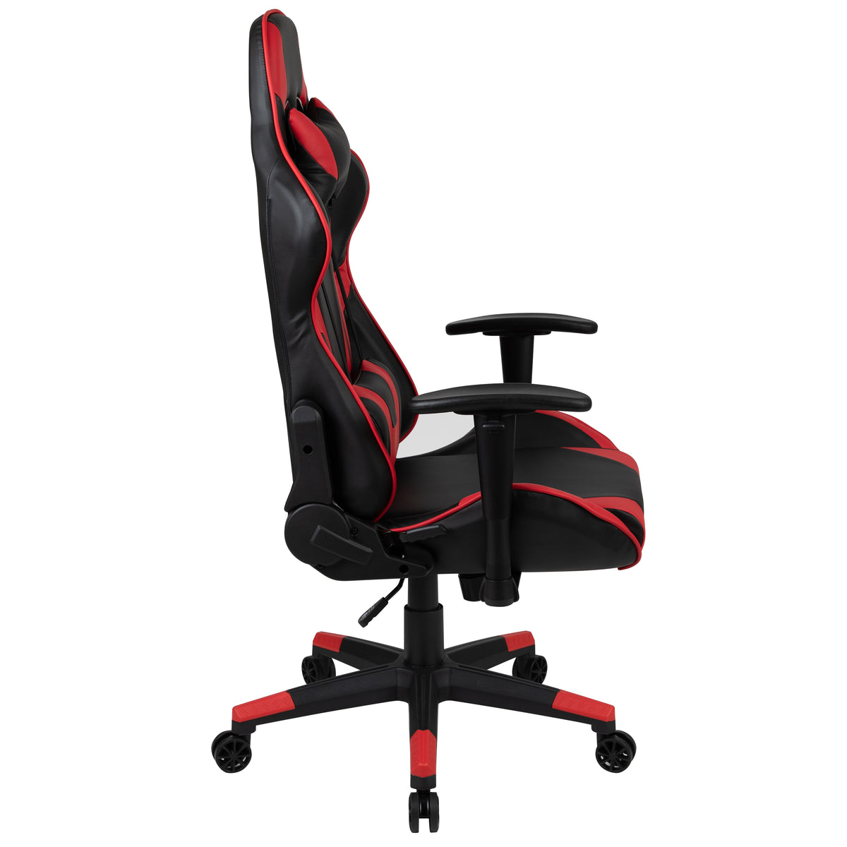 X20 Gaming Chair Racing Office Ergonomic Computer PC Adjustable Swivel Chair with Fully Reclining Back in LeatherSoft