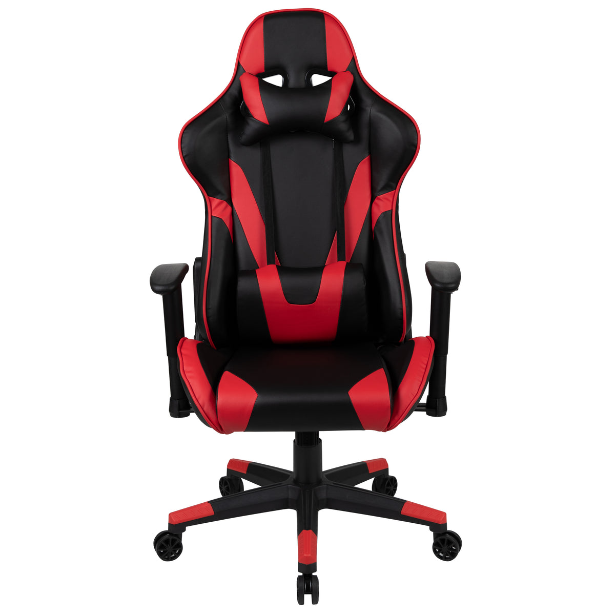 X20 Gaming Chair Racing Office Ergonomic Computer PC Adjustable Swivel Chair with Fully Reclining Back in LeatherSoft