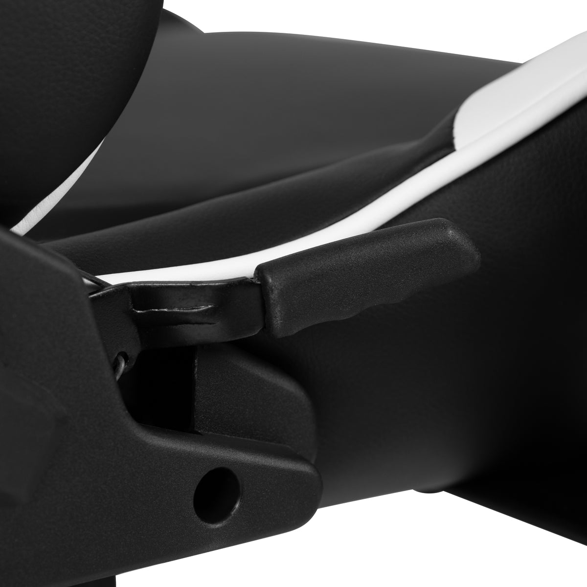 X30 Gaming Chair Racing Office Ergonomic Computer Chair with Fully Reclining Back and Slide-Out Footrest in LeatherSoft
