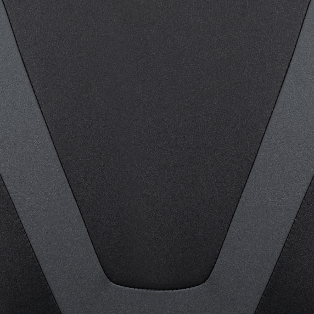 X30 Gaming Chair Racing Office Ergonomic Computer Chair with Fully Reclining Back and Slide-Out Footrest in LeatherSoft