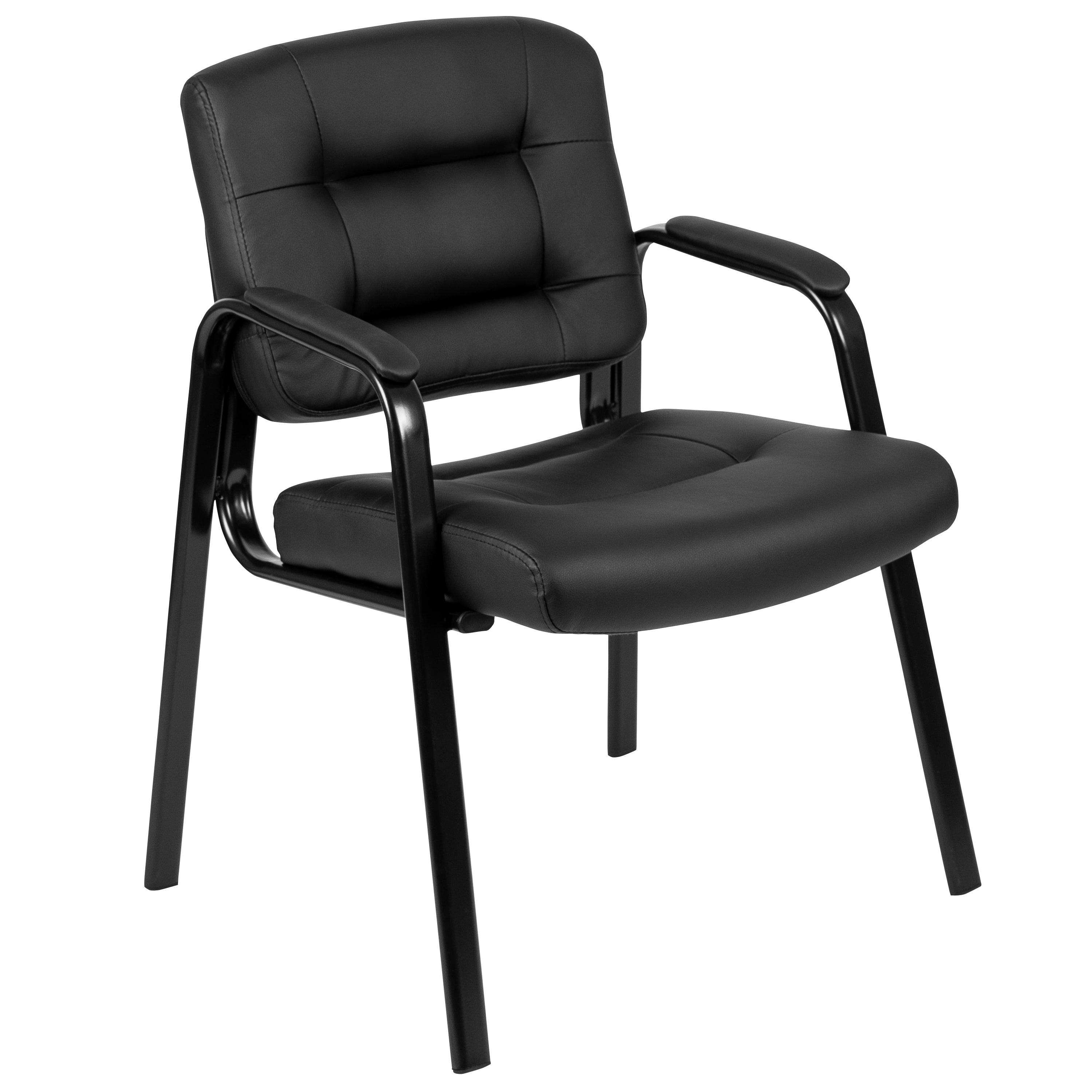 Flash Fundamentals Executive Reception Chair with Metal Frame