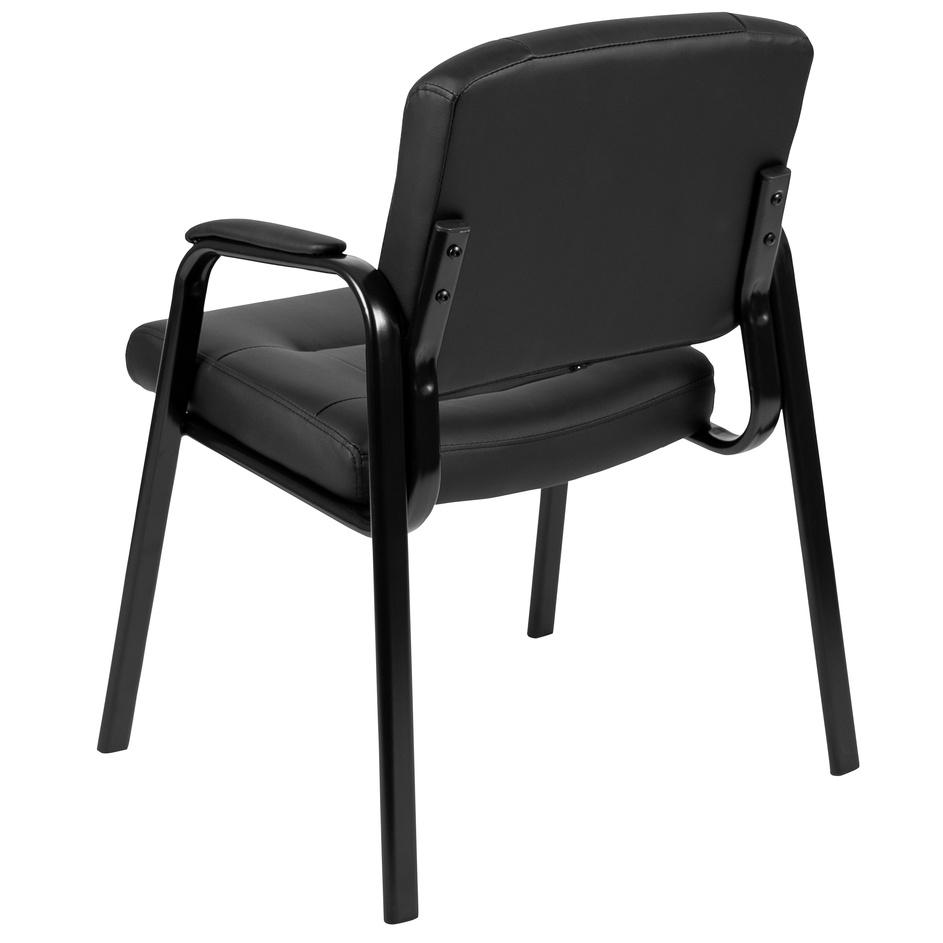 Flash Fundamentals Executive Reception Chair with Metal Frame