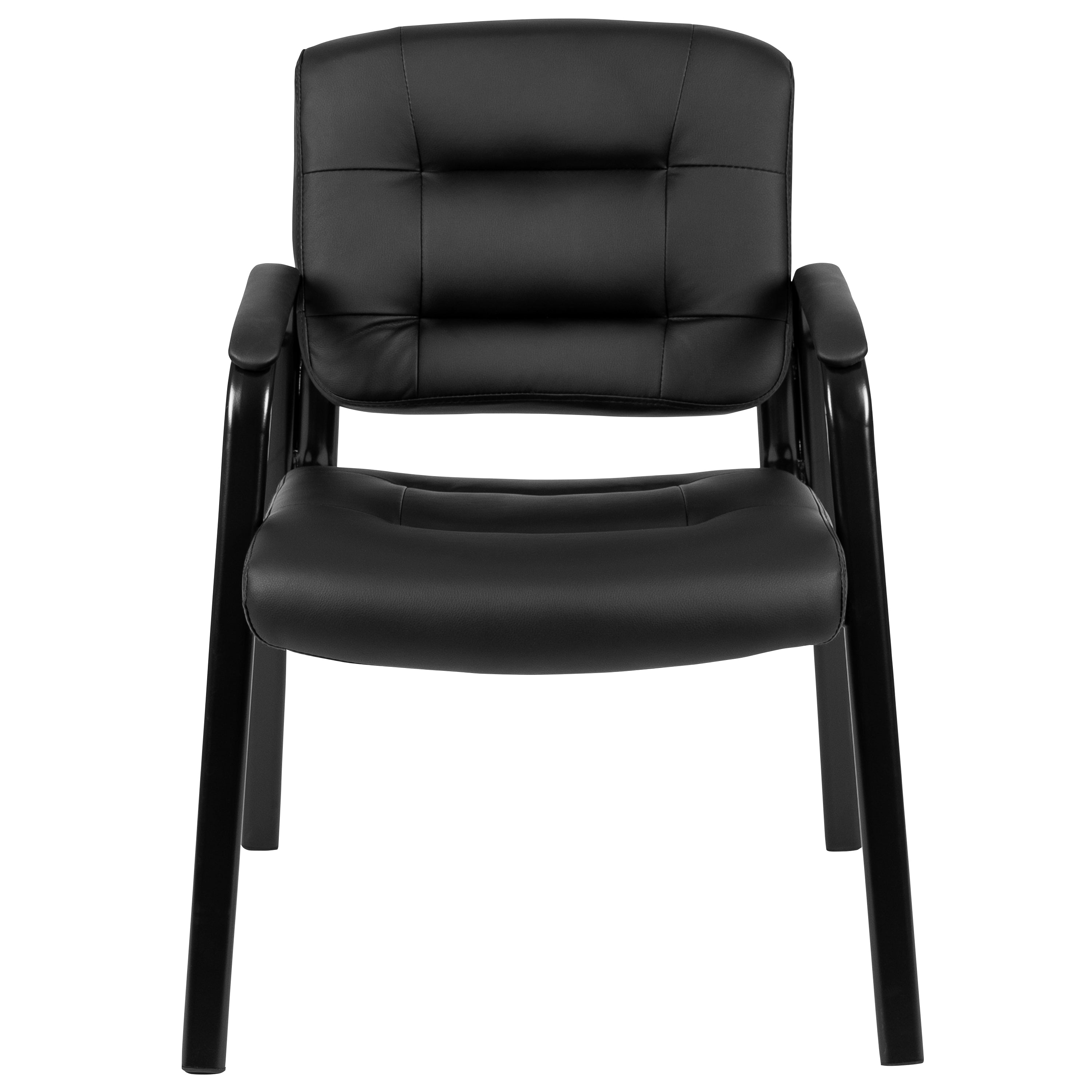 Flash Fundamentals Executive Reception Chair with Metal Frame
