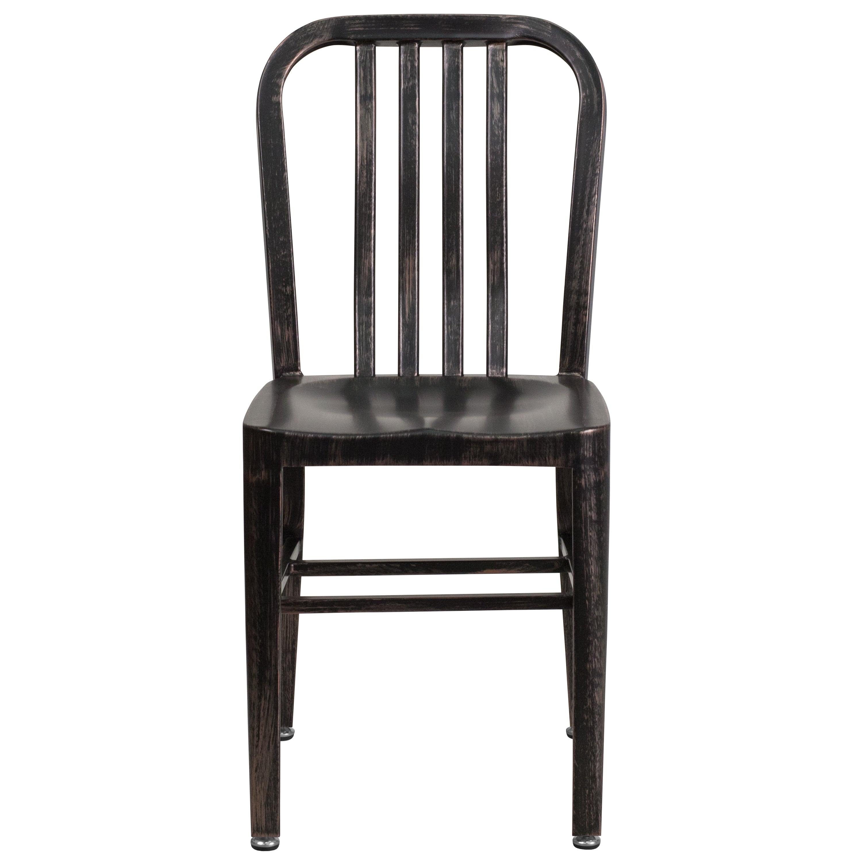 Commercial Grade Metal Indoor-Outdoor Chair-Indoor/Outdoor Chairs-Flash Furniture-Wall2Wall Furnishings