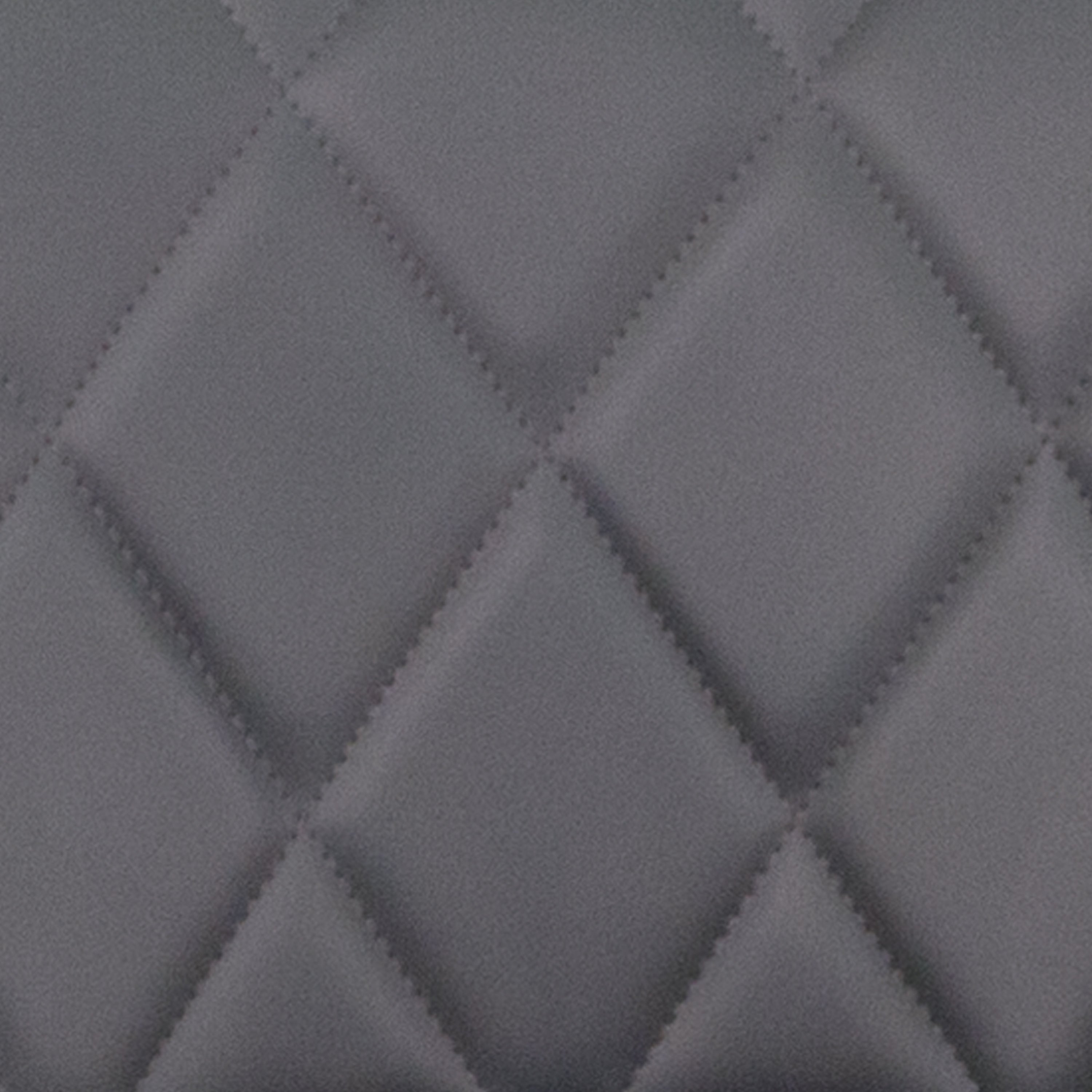 Contemporary Vinyl Bucket Seat Adjustable Height Barstool with Diamond Pattern Back and Chrome Base