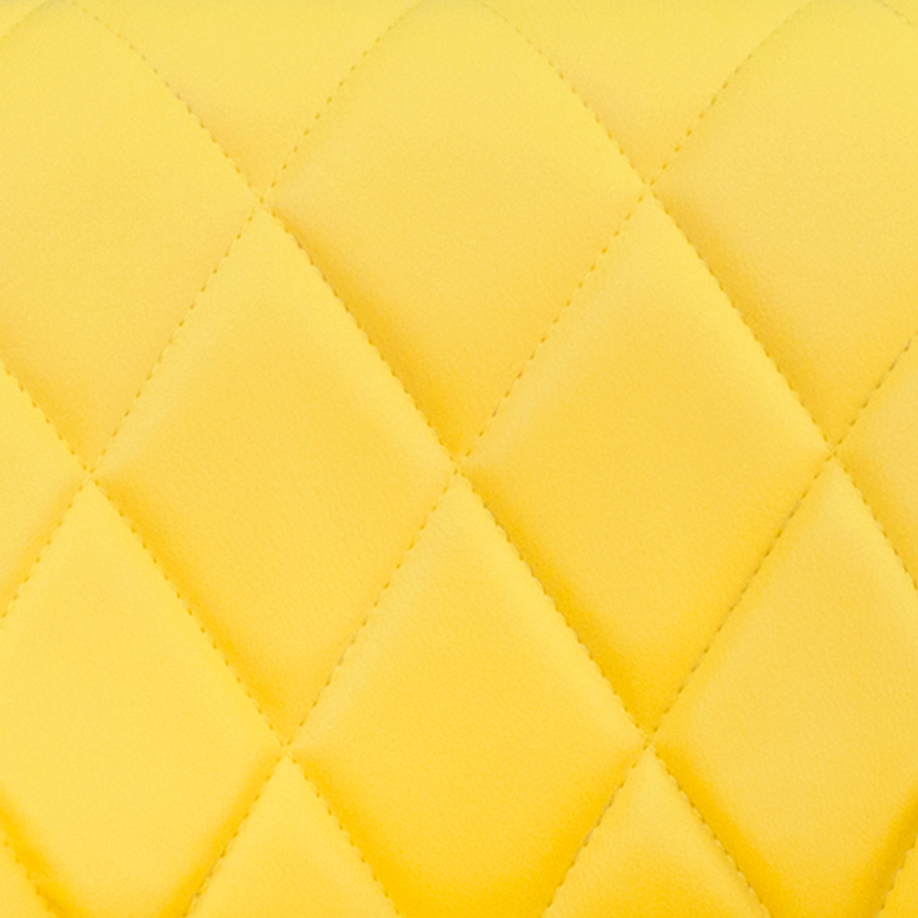 Contemporary Vinyl Bucket Seat Adjustable Height Barstool with Diamond Pattern Back and Chrome Base