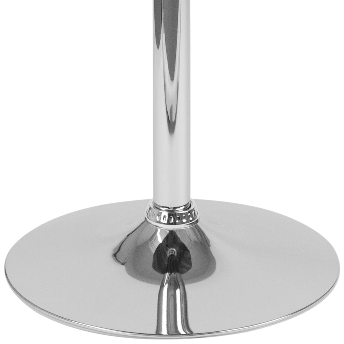 23.5'' Round Adjustable Height Wood Table (Adjustable Range 26.25'' - 35.5'')