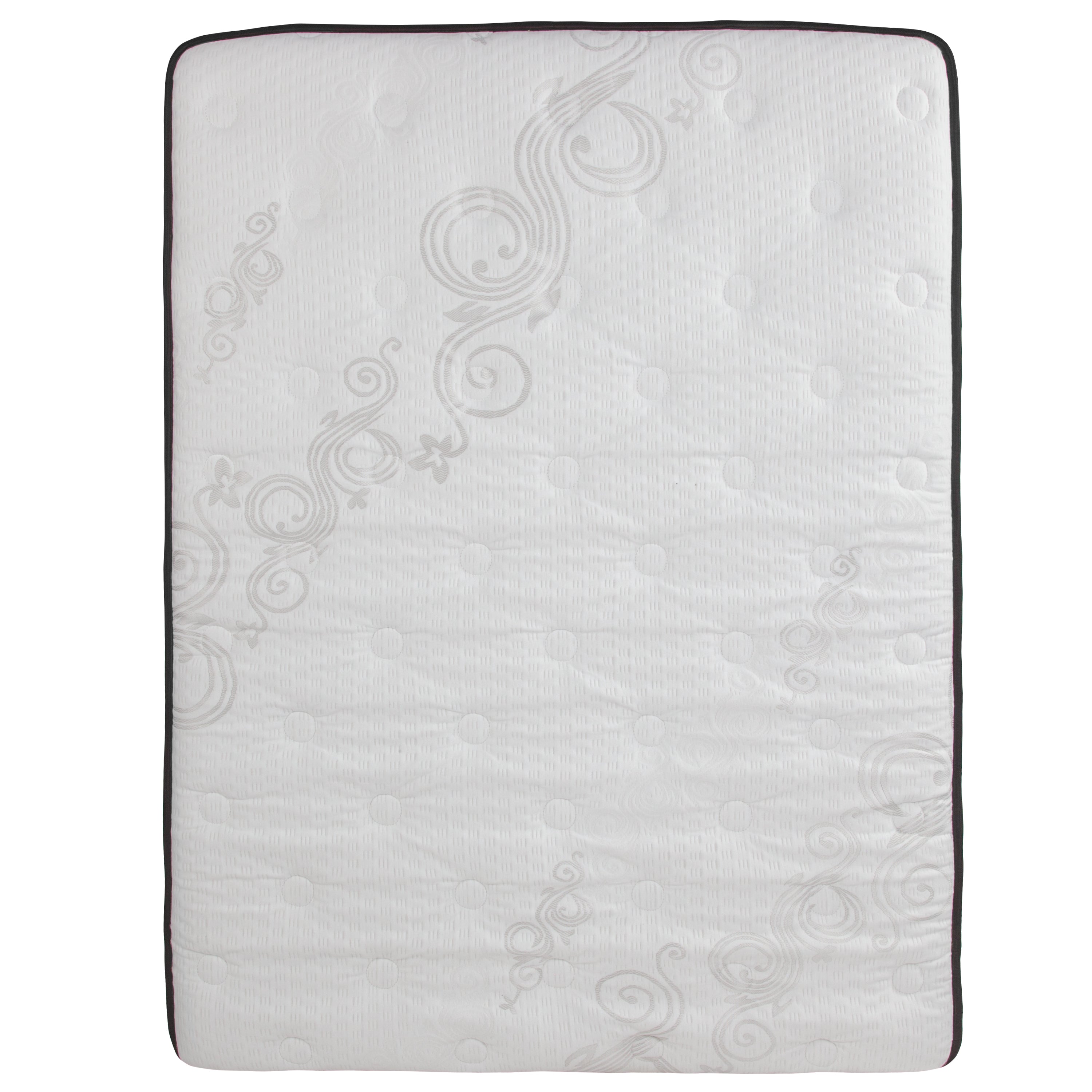 Capri Comfortable Sleep 12 Inch CertiPUR-US Certified Memory Foam & Pocket Spring Mattress, Mattress in a Box