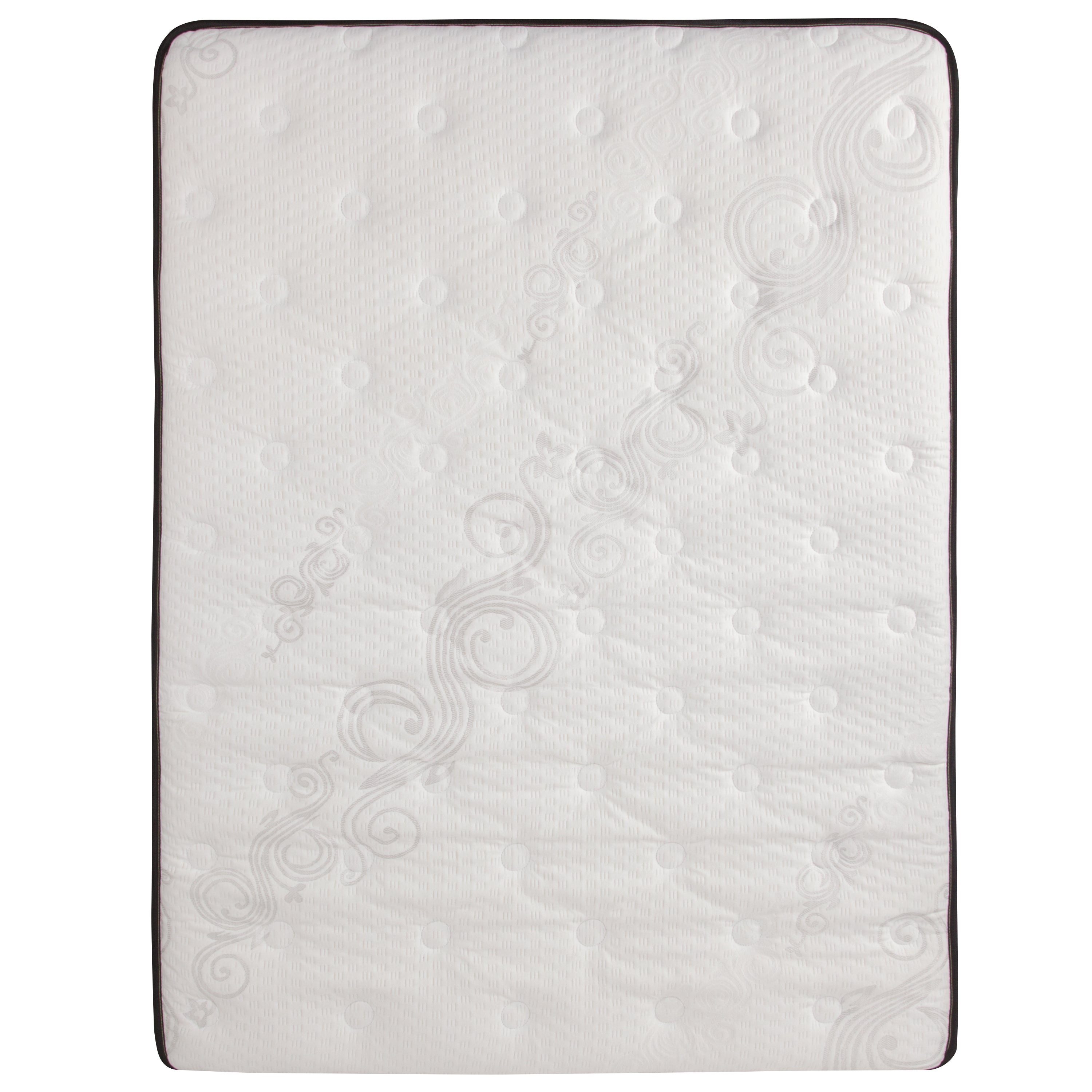 Capri Comfortable Sleep 12 Inch CertiPUR-US Certified Memory Foam & Pocket Spring Mattress, Mattress in a Box