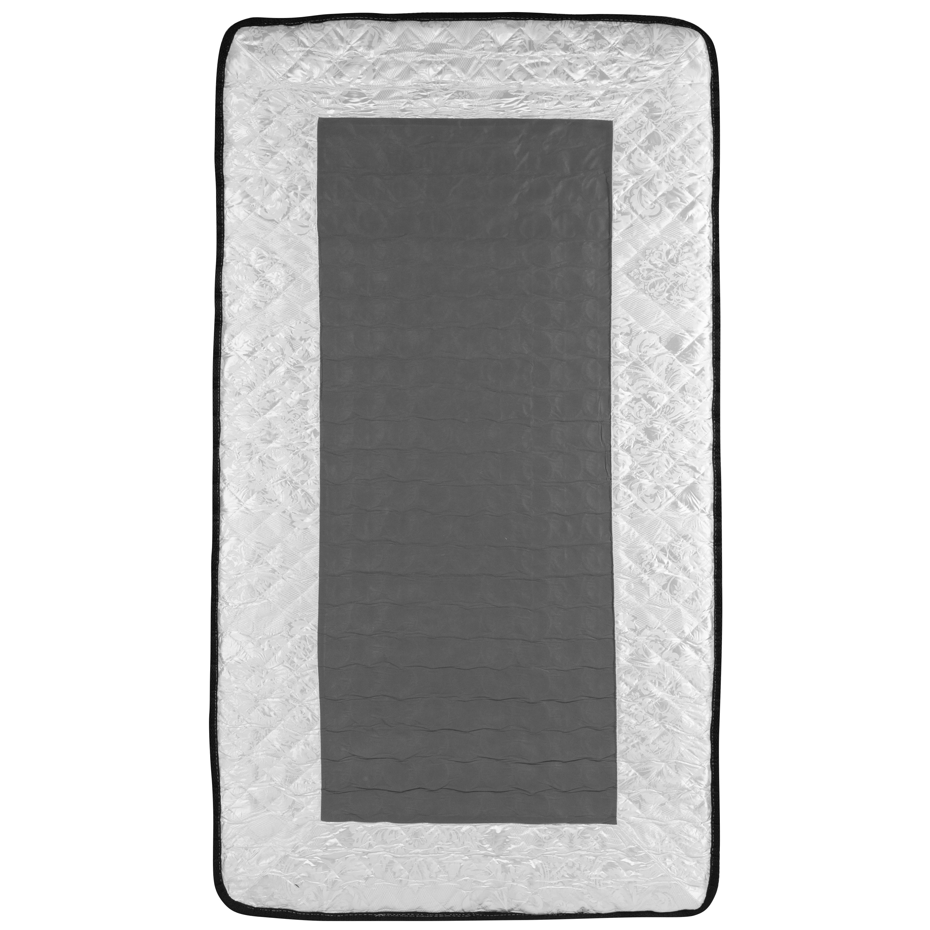 Capri Comfortable Sleep 10 Inch CertiPUR-US Certified Hybrid Pocket Spring Mattress, Mattress in a Box-Mattress and Memory Foam Topper-Flash Furniture-Wall2Wall Furnishings
