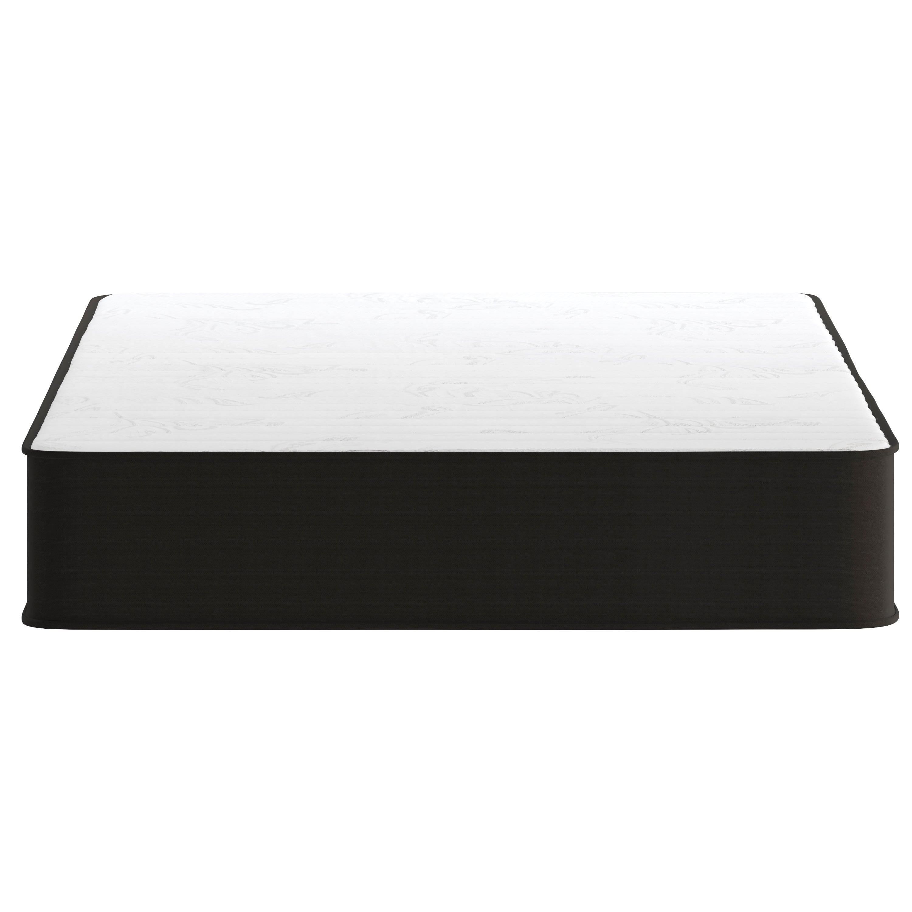 Capri Comfortable Sleep 8 Inch CertiPUR-US Certified Foam and Innerspring Hybrid Mattress, Mattress in a Box-Mattress-Flash Furniture-Wall2Wall Furnishings