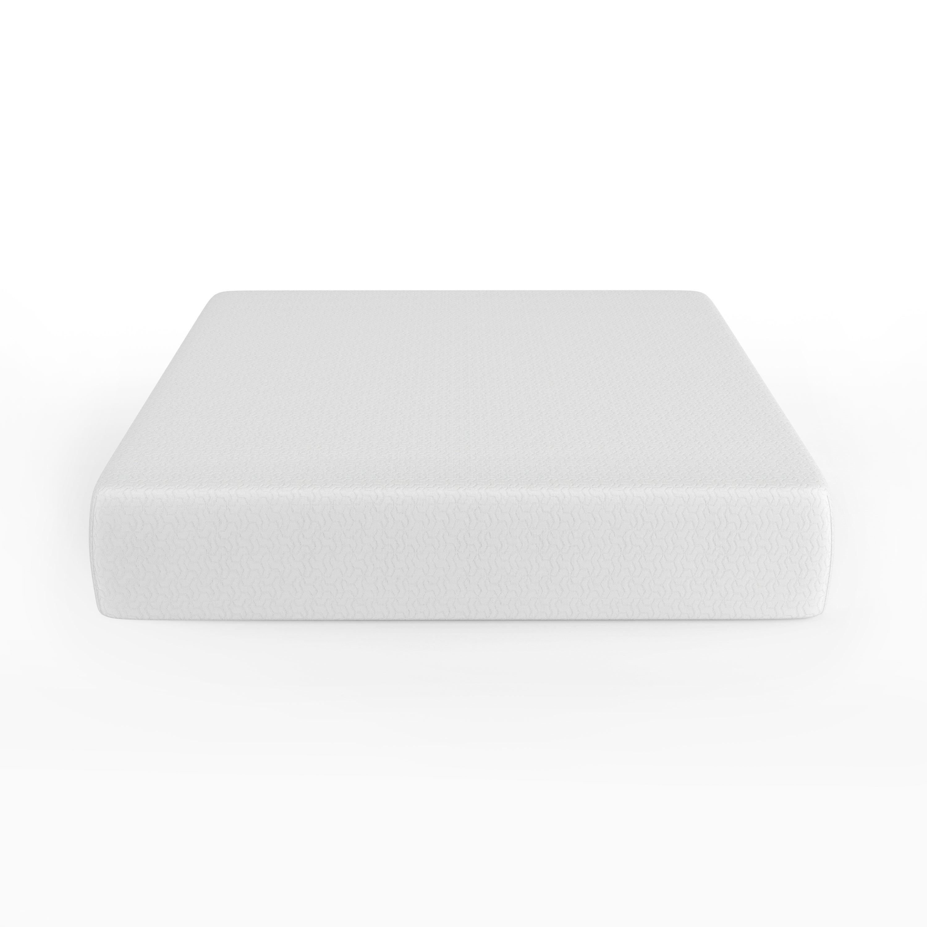 Cloud Green Tea Cooling Gel 4-Layer Memory Foam Mattress in a Box with CertiPUR-US Certification, Washable Cover, and Pressure Relief
