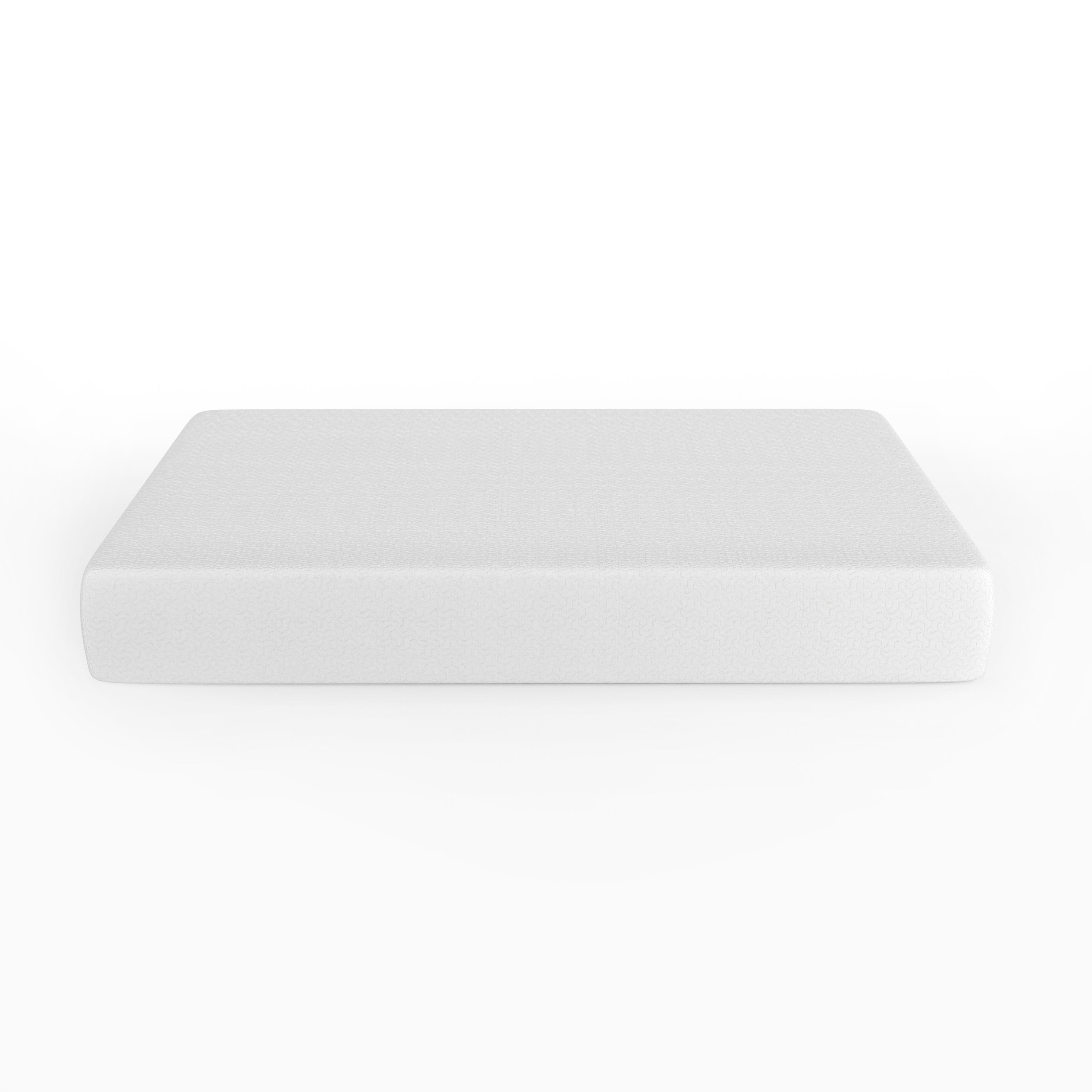Cloud Green Tea Cooling Gel 4-Layer Memory Foam Mattress in a Box with CertiPUR-US Certification, Washable Cover, and Pressure Relief