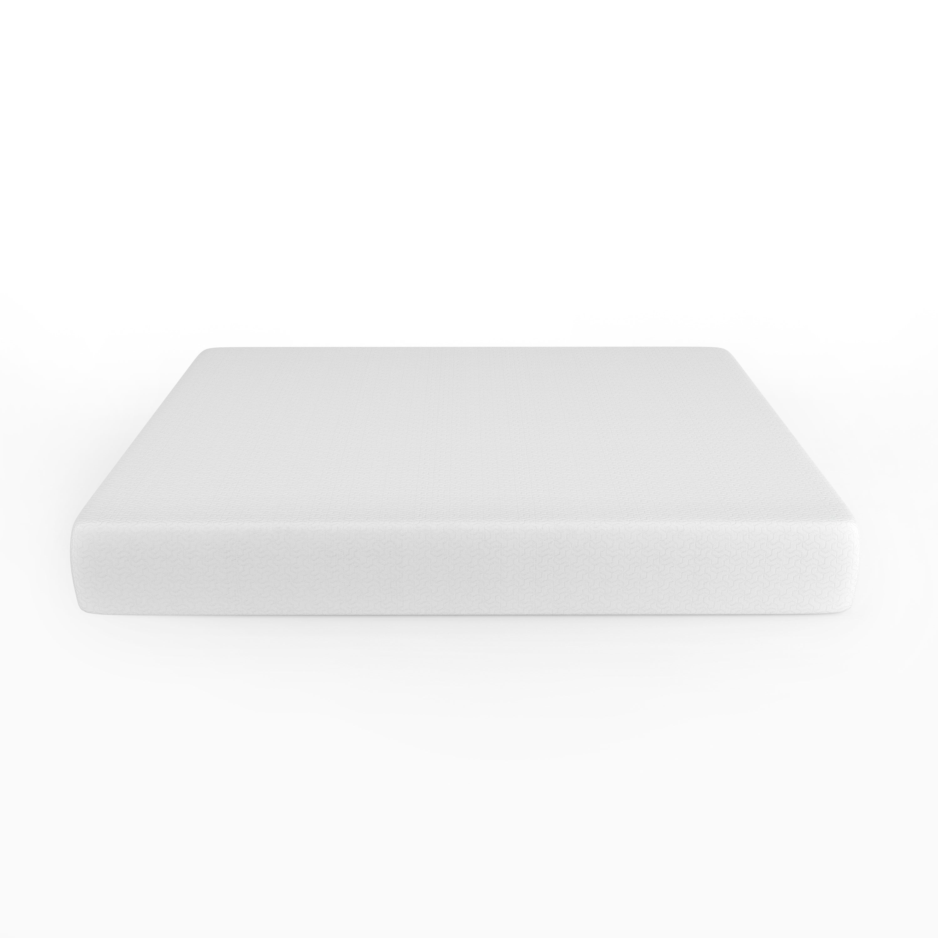Cloud Green Tea Cooling Gel 4-Layer Memory Foam Mattress in a Box with CertiPUR-US Certification, Washable Cover, and Pressure Relief