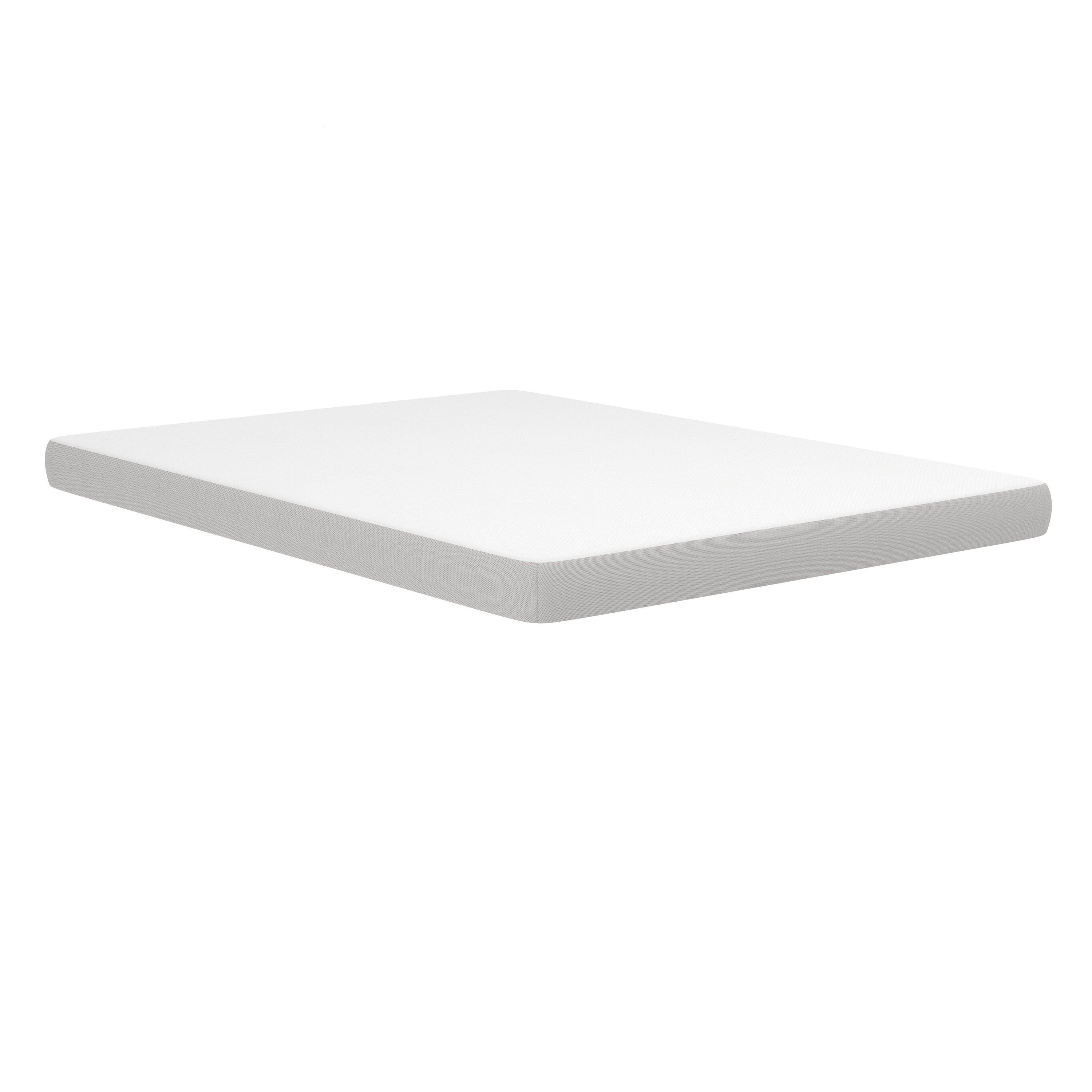 Cloud 4" Cooling Memory Foam Mattress in a Box for Sleeper Sofas, Dorm, Boat, or RV Use