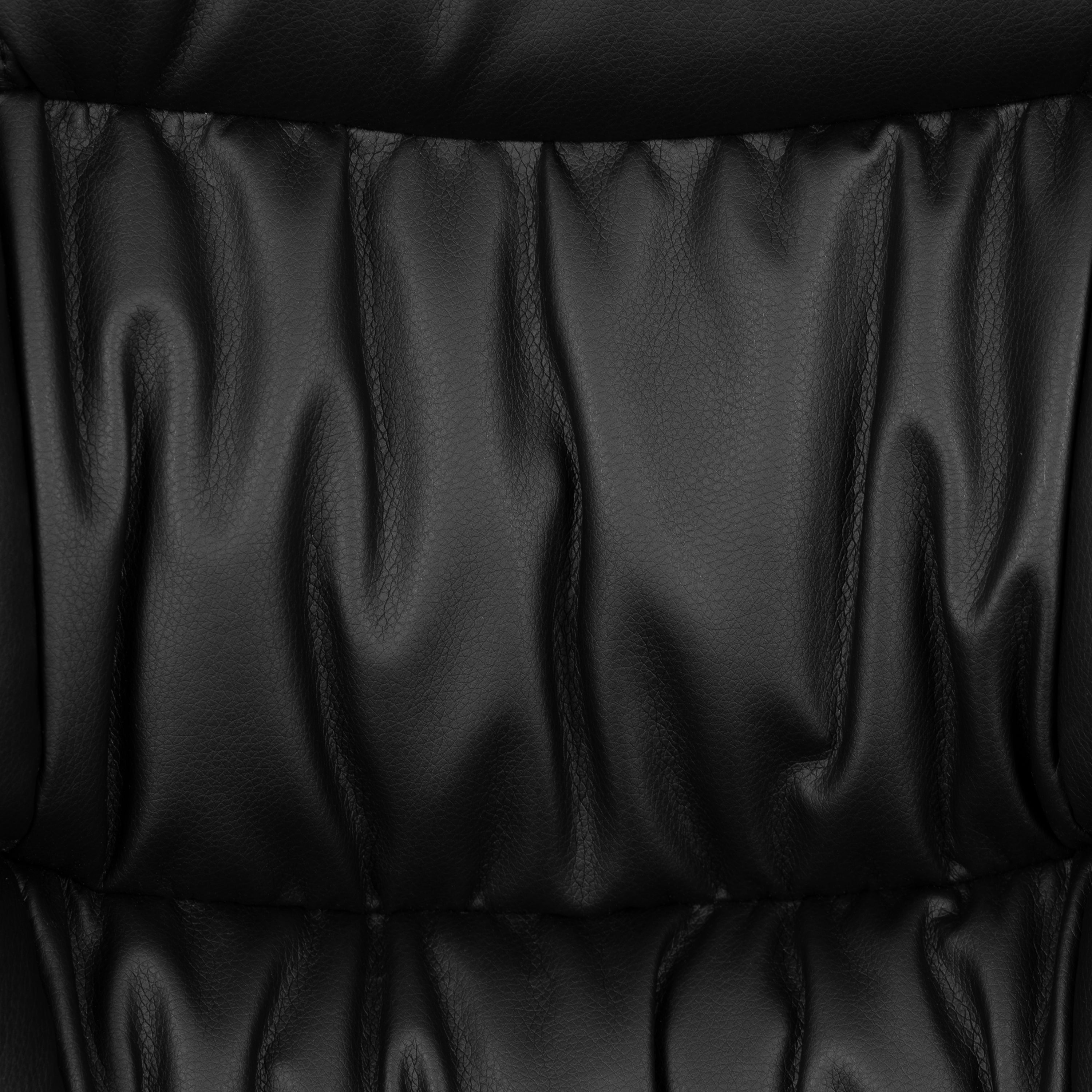 Flash Fundamentals Big & Tall 400 lb. Rated LeatherSoft Swivel Office Chair with Padded Arms