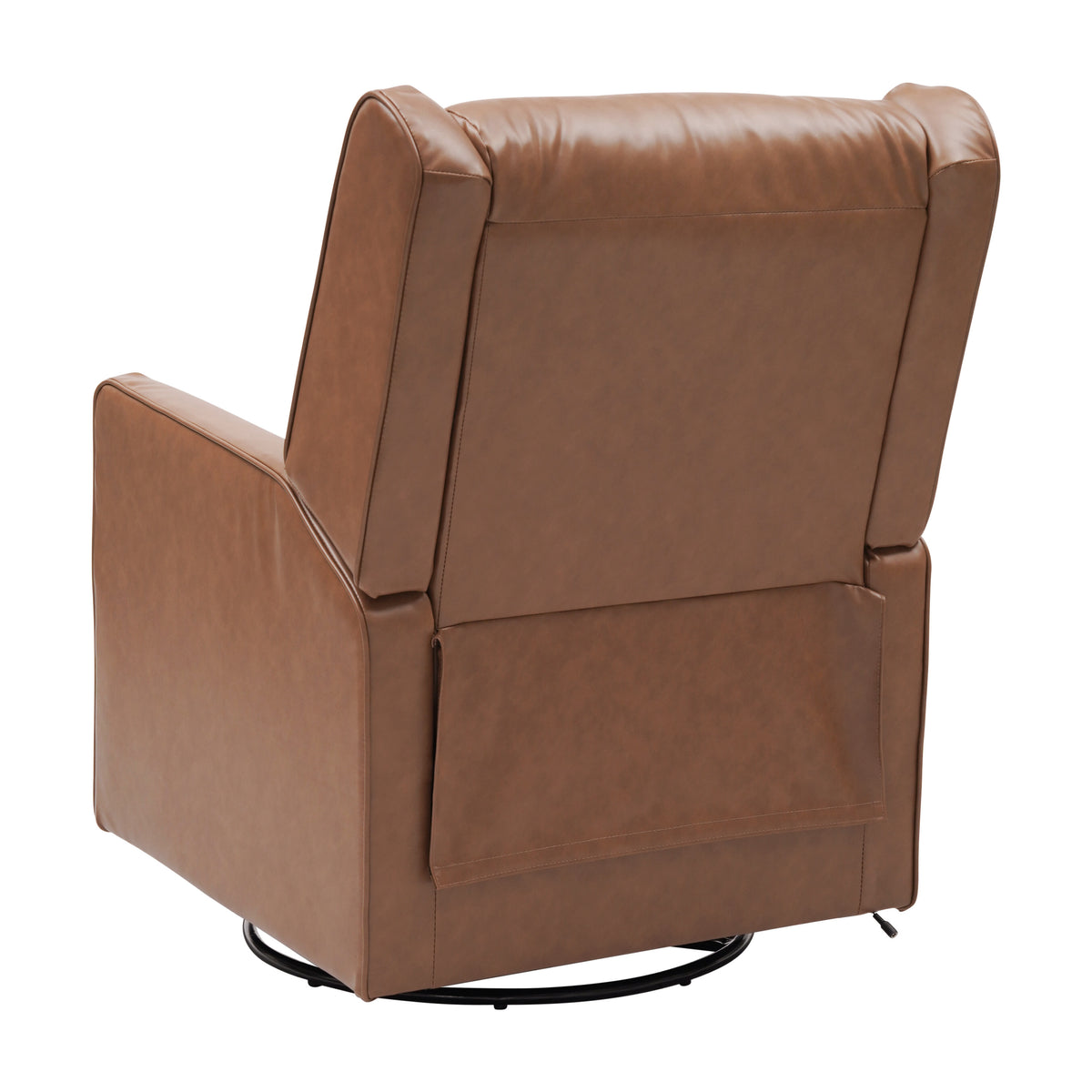 Cash Swivel Glider Rocker Manual Recliner Chair, 270 Degree Swivel, USB/USB-C Charging Ports, Perfect for Living Room or Nursery