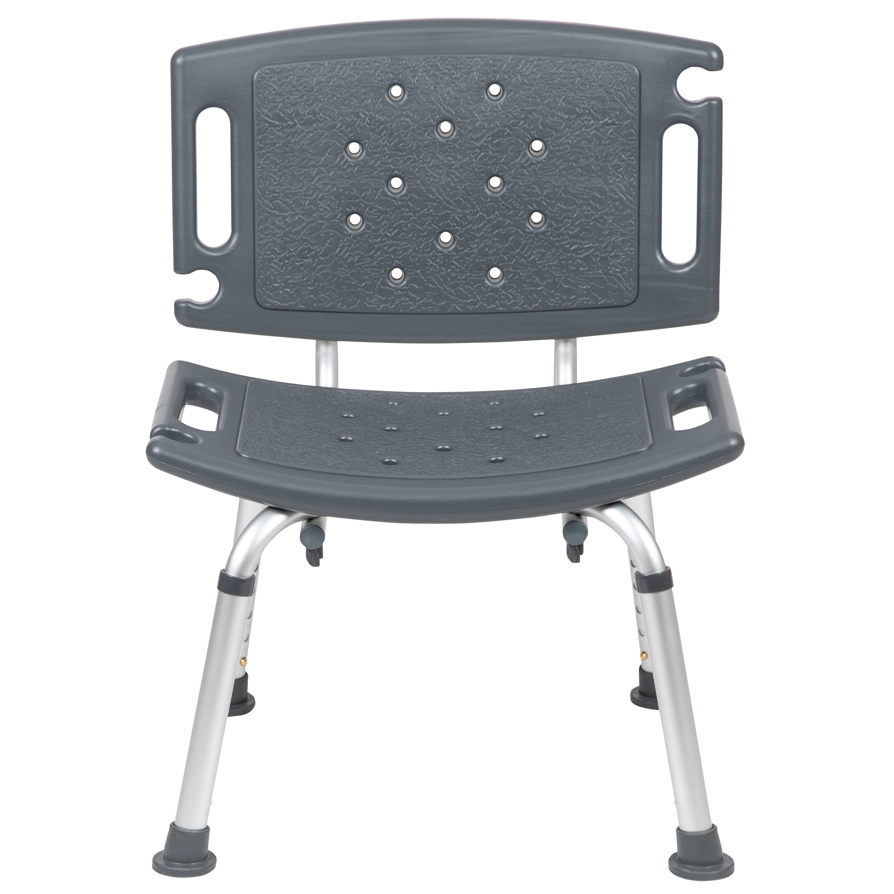 HERCULES Series Tool-Free and Quick Assembly, 300 Lb. Capacity, Adjustable Bath & Shower Chair with Extra Large Back-Bath Safety-Flash Furniture-Wall2Wall Furnishings