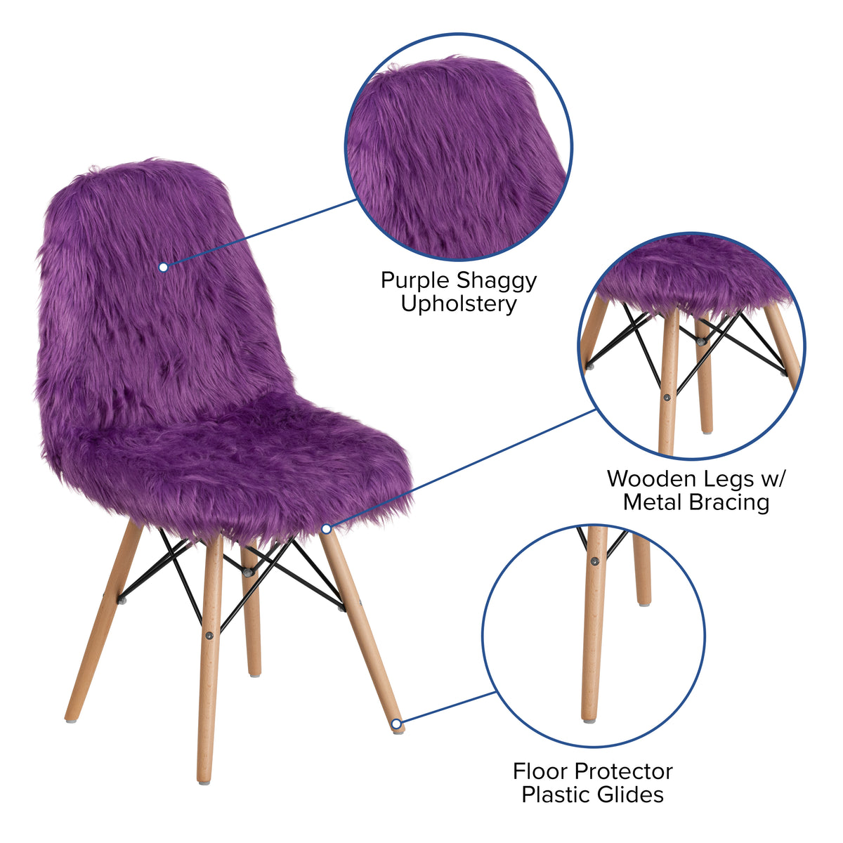 Shaggy Dog Accent Chair