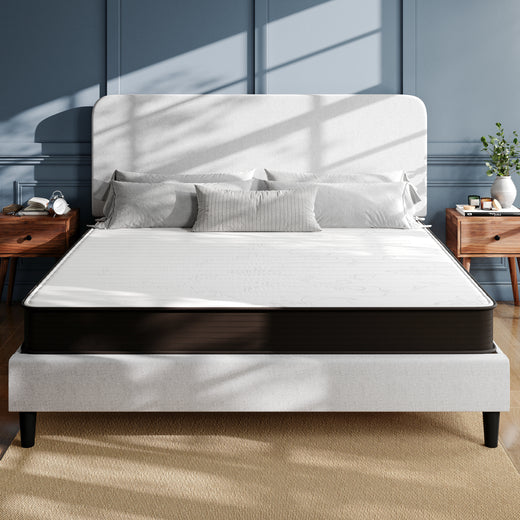Dream 8 Inch Hybrid Mattress, High Density Foam and Innerspring Mattress in a Box, CertiPur-US Certified Foam
