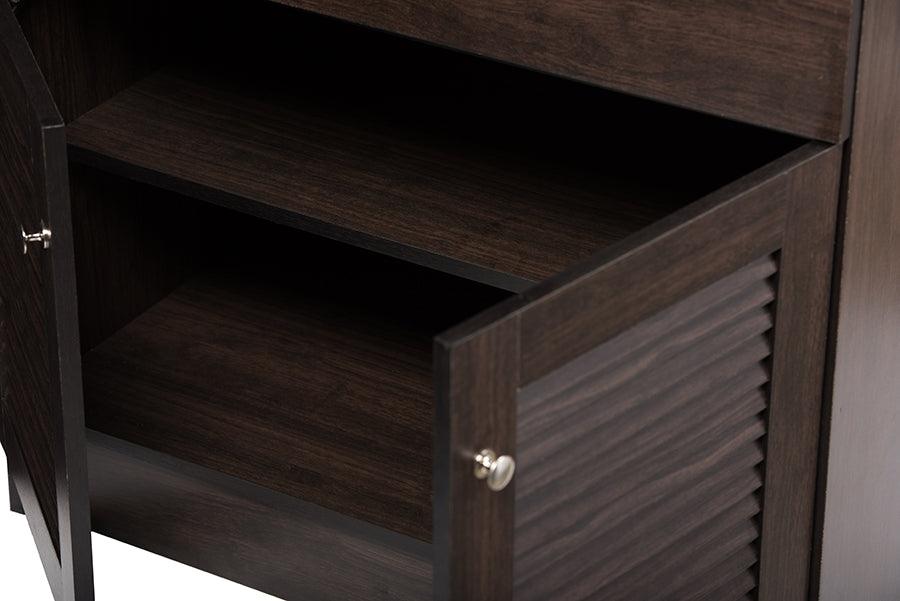 Agni Modern and Contemporary Buffet and Hutch Kitchen Cabinet