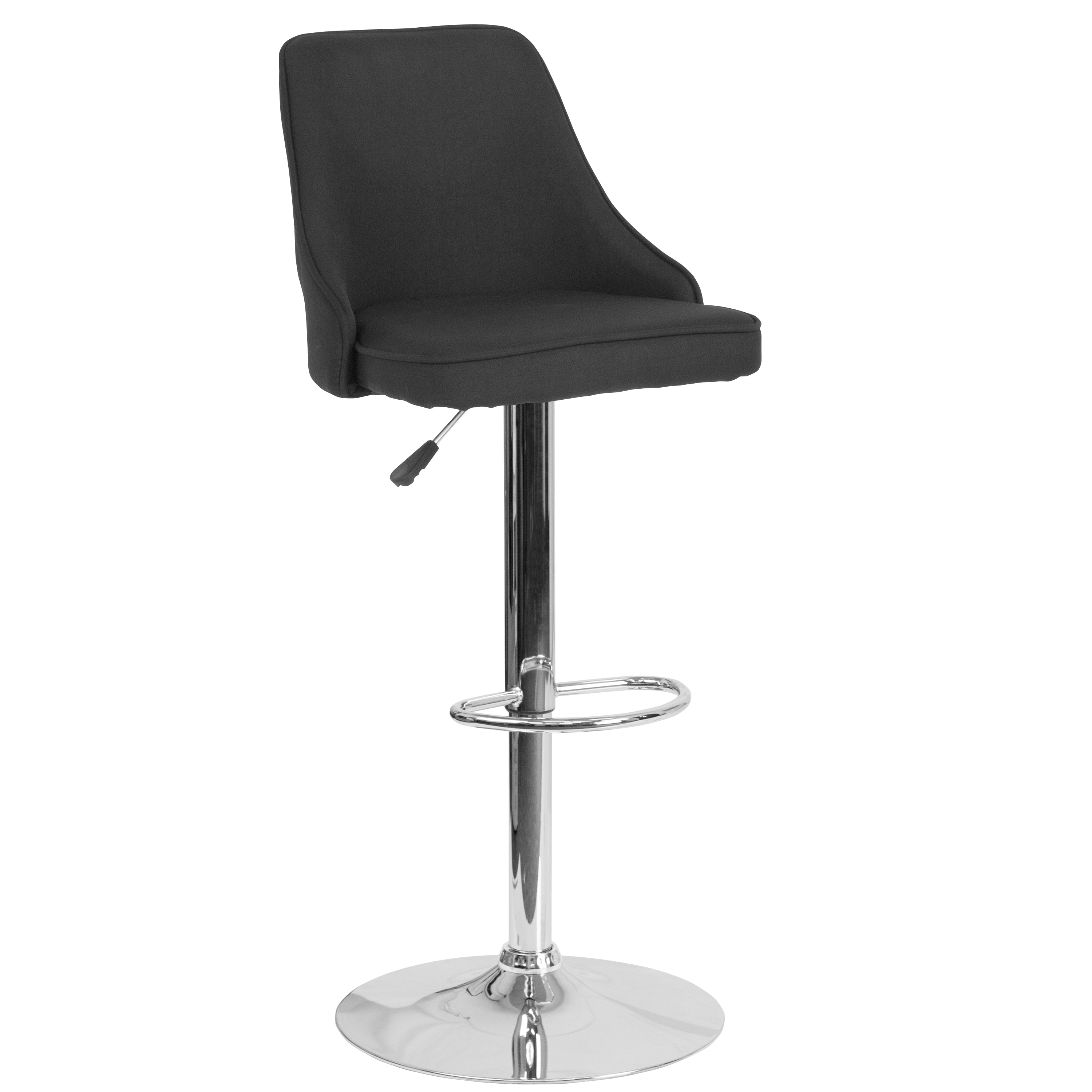 Trieste Contemporary Adjustable Height Barstool