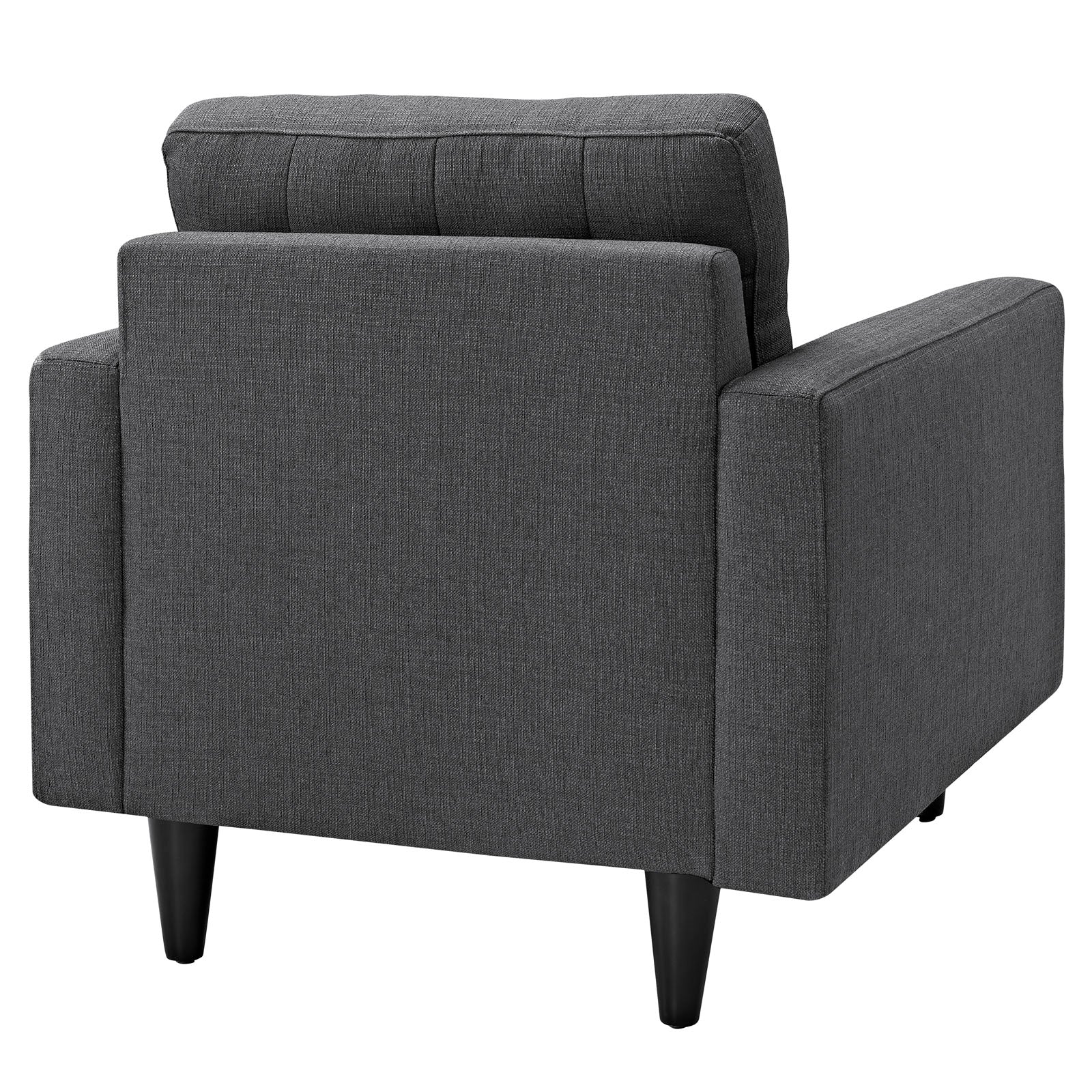 Empress Upholstered Fabric Armchair-Arm Chair-Modway-Wall2Wall Furnishings