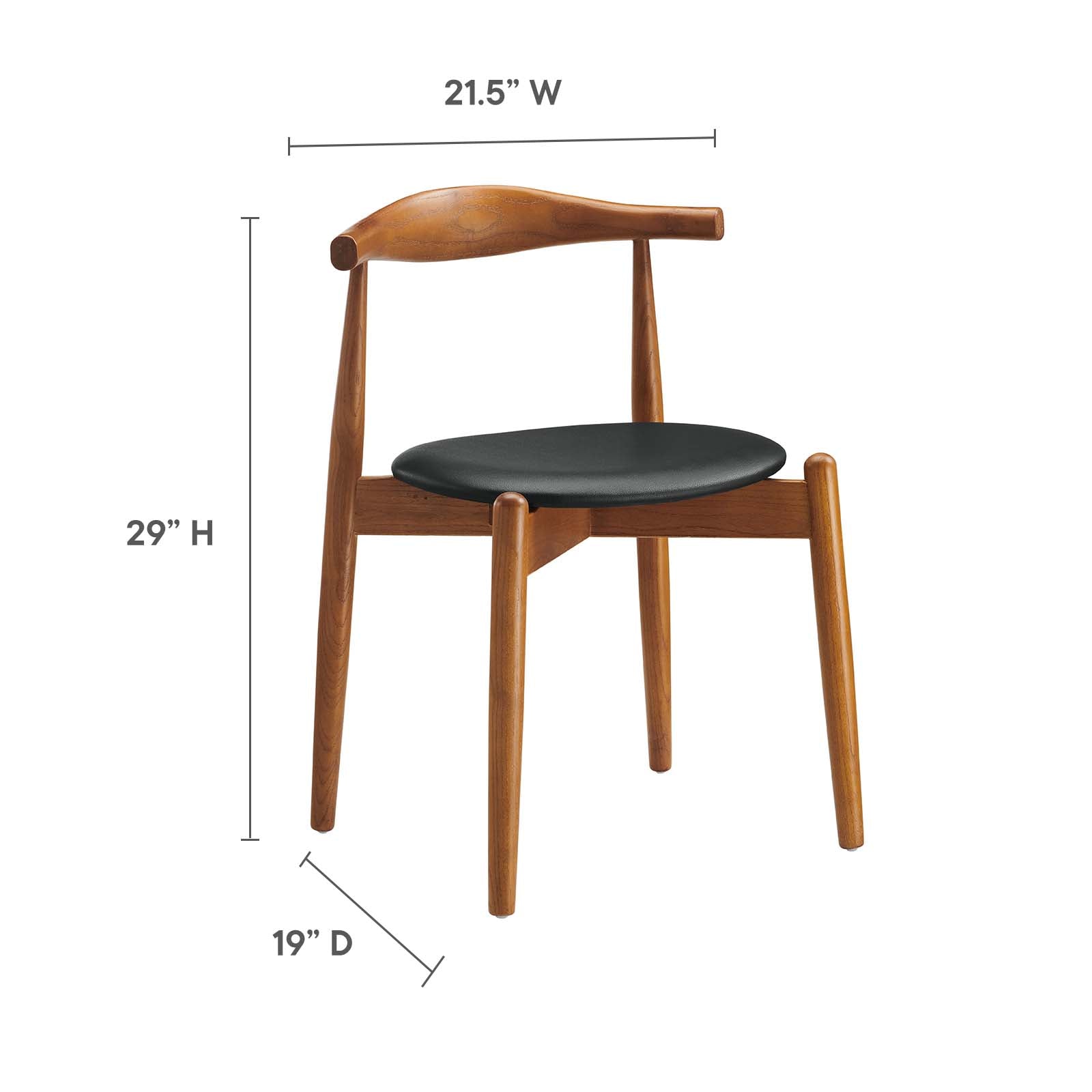 Stalwart Dining Side Chair-Dining Chair-Modway-Wall2Wall Furnishings