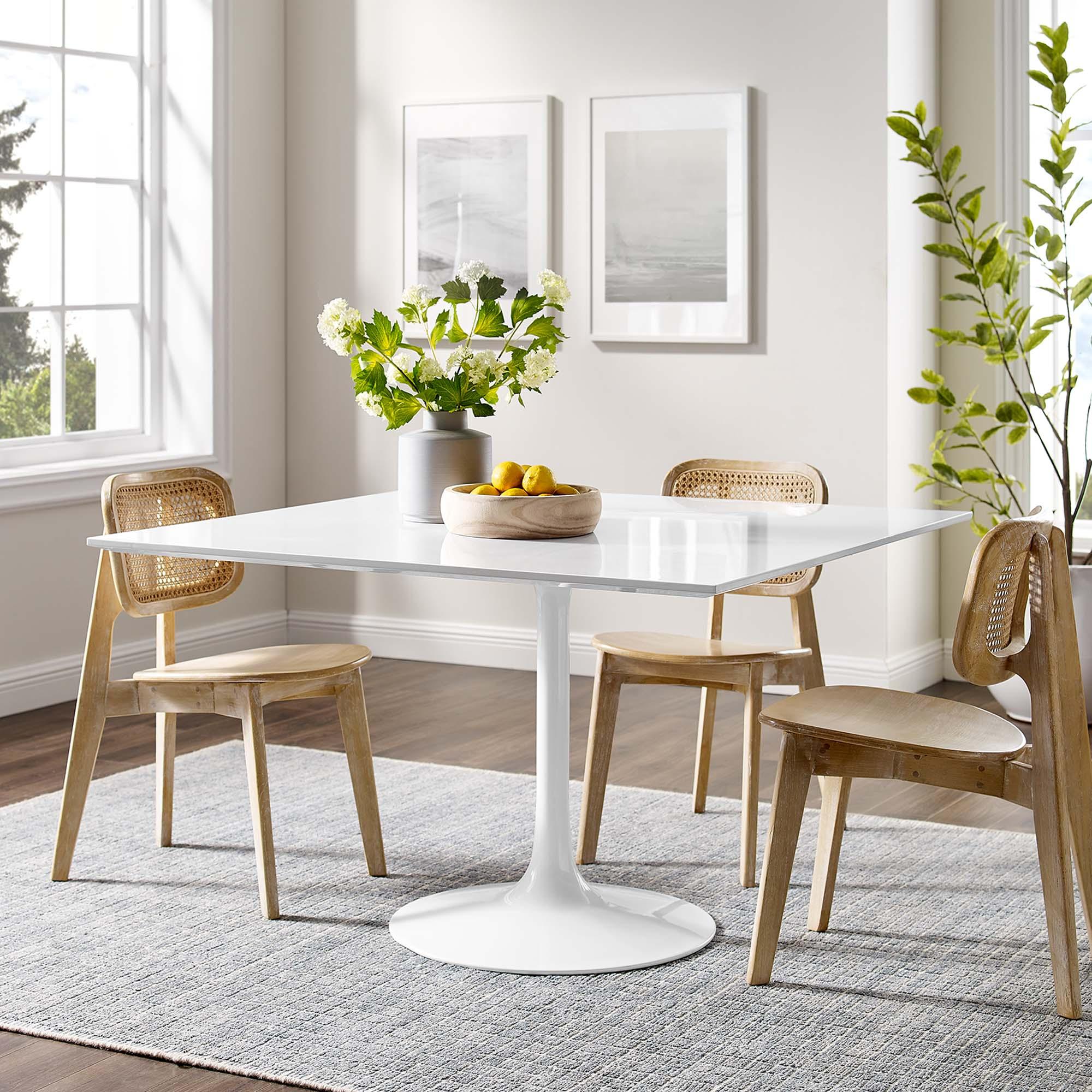 Lippa 48" Square Wood Dining Table