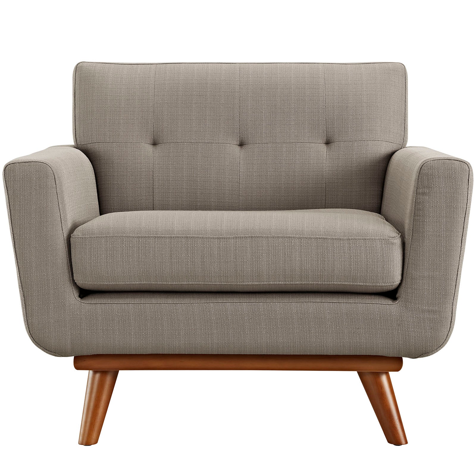 Engage Upholstered Fabric Armchair-Armchair-Modway-Wall2Wall Furnishings