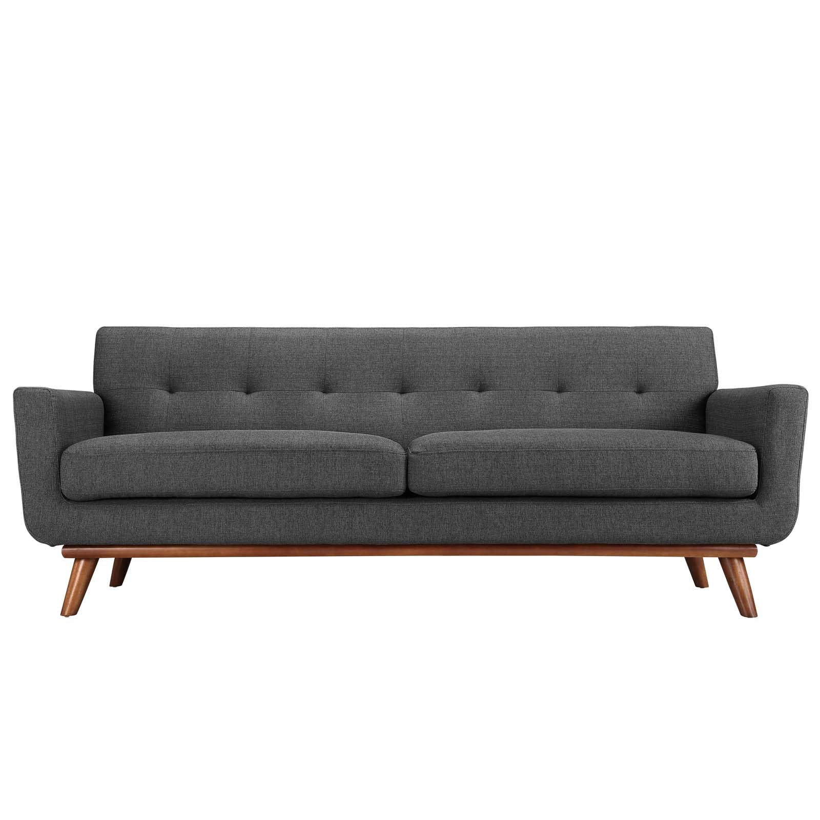 Engage Upholstered Fabric Sofa-Sofa-Modway-Wall2Wall Furnishings