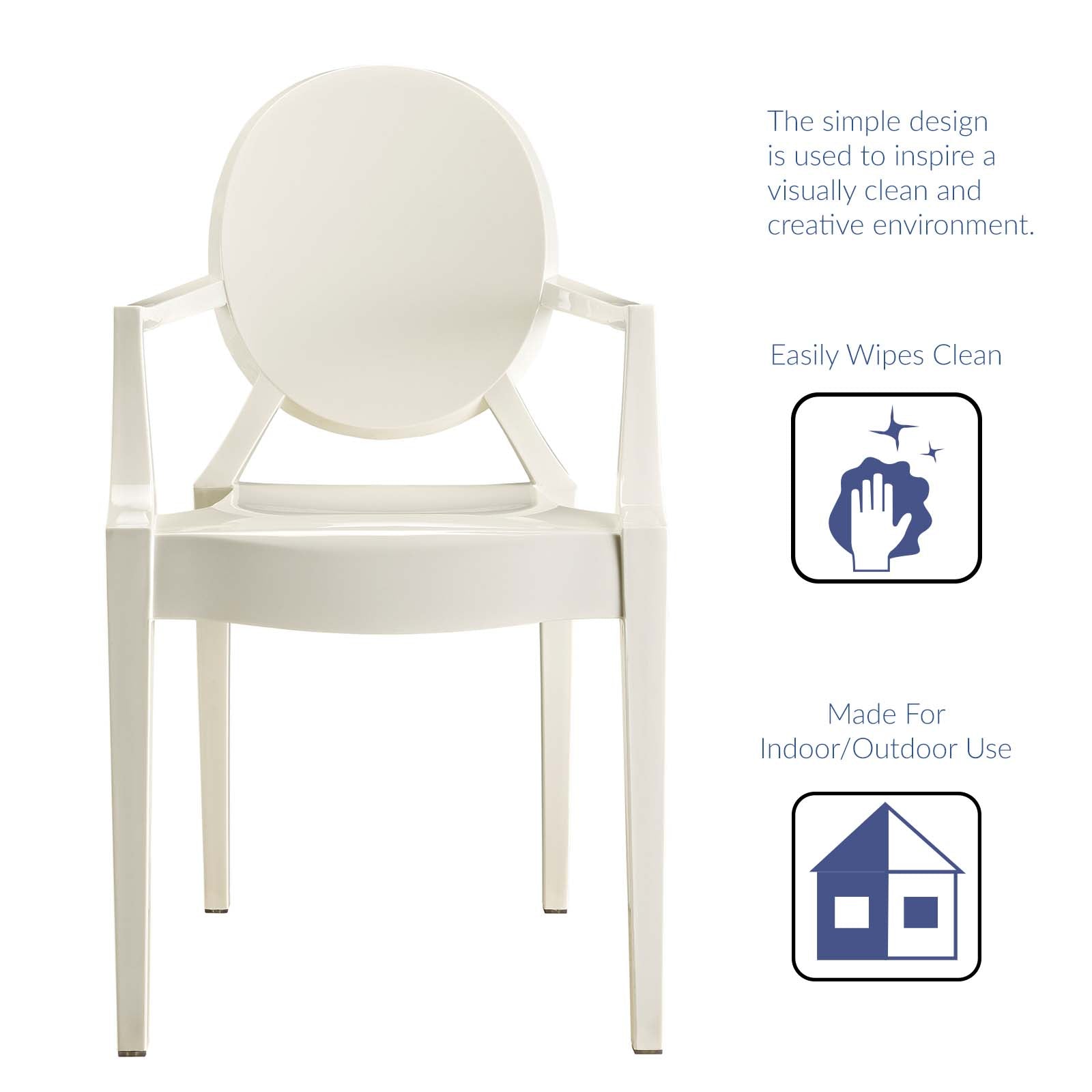 Casper Dining Armchair-Dining Chair-Modway-Wall2Wall Furnishings