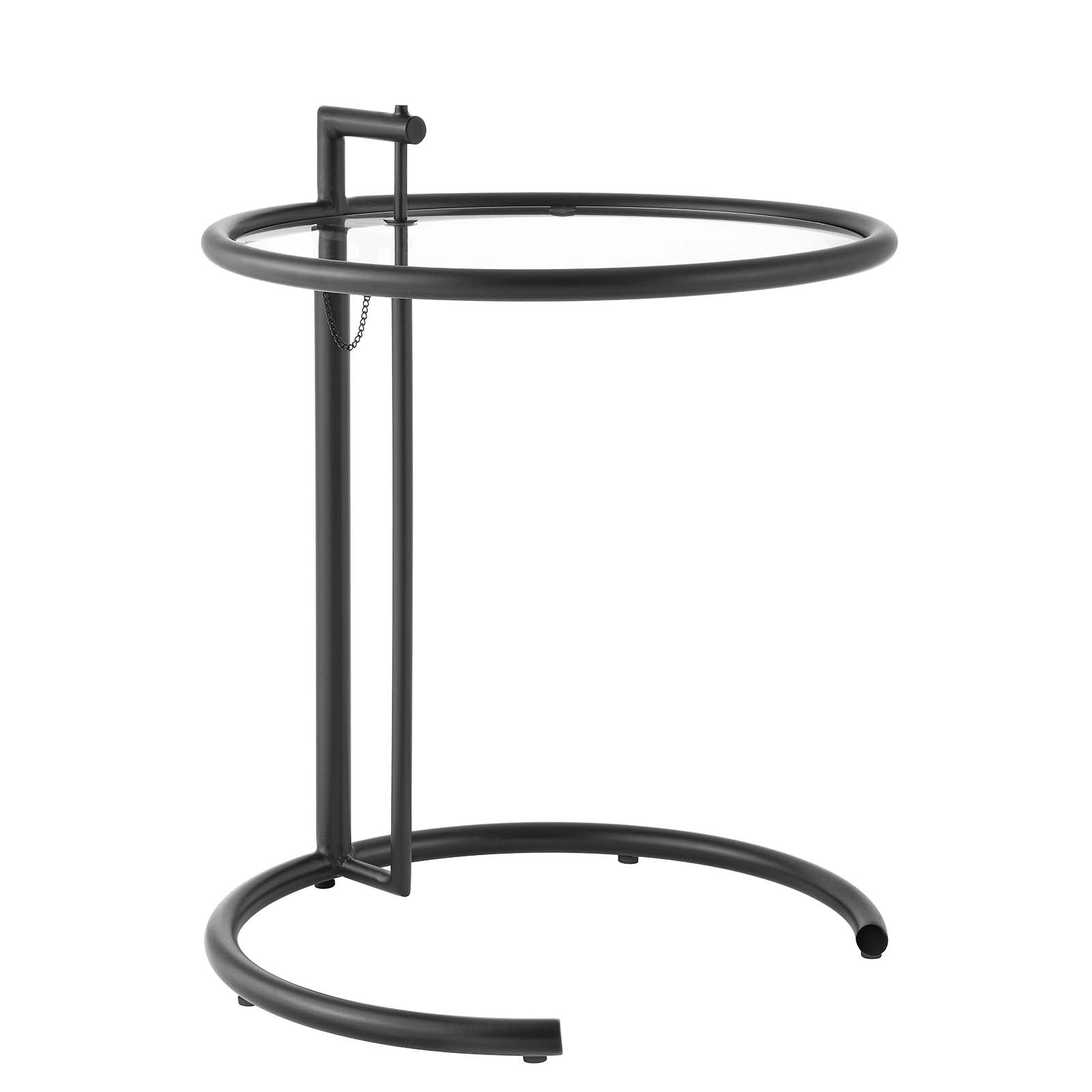 Eileen Gray Metal Side Table-Table-Modway-Wall2Wall Furnishings