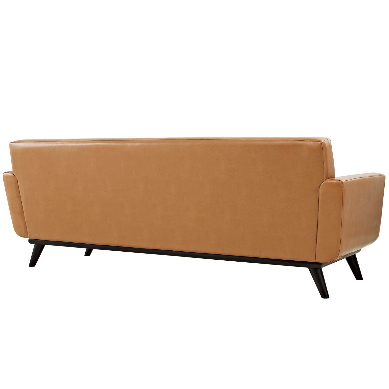 Engage Bonded Leather Sofa-Sofa-Modway-Wall2Wall Furnishings