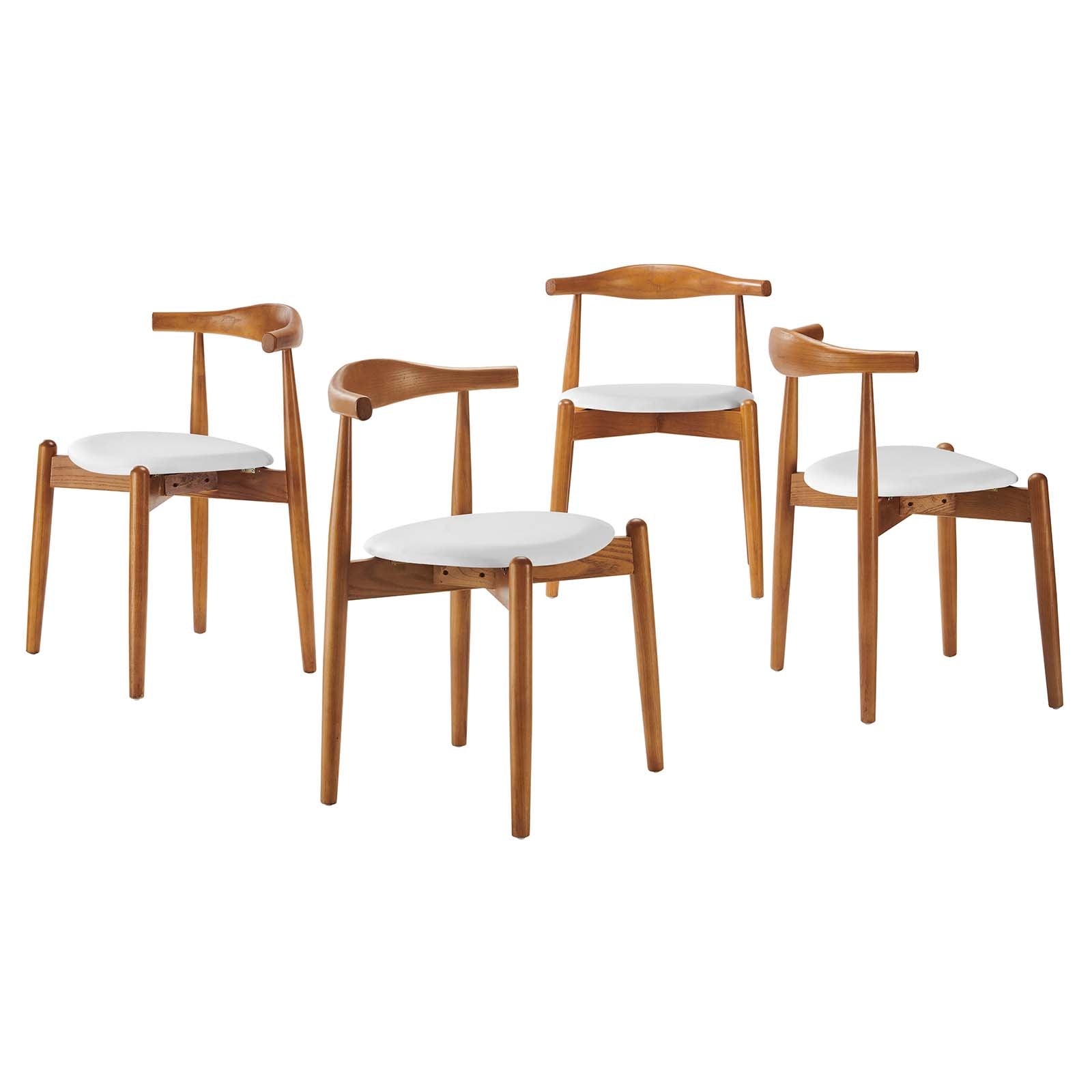 Stalwart Dining Side Chairs Set of 4-Dining Chair-Modway-Wall2Wall Furnishings