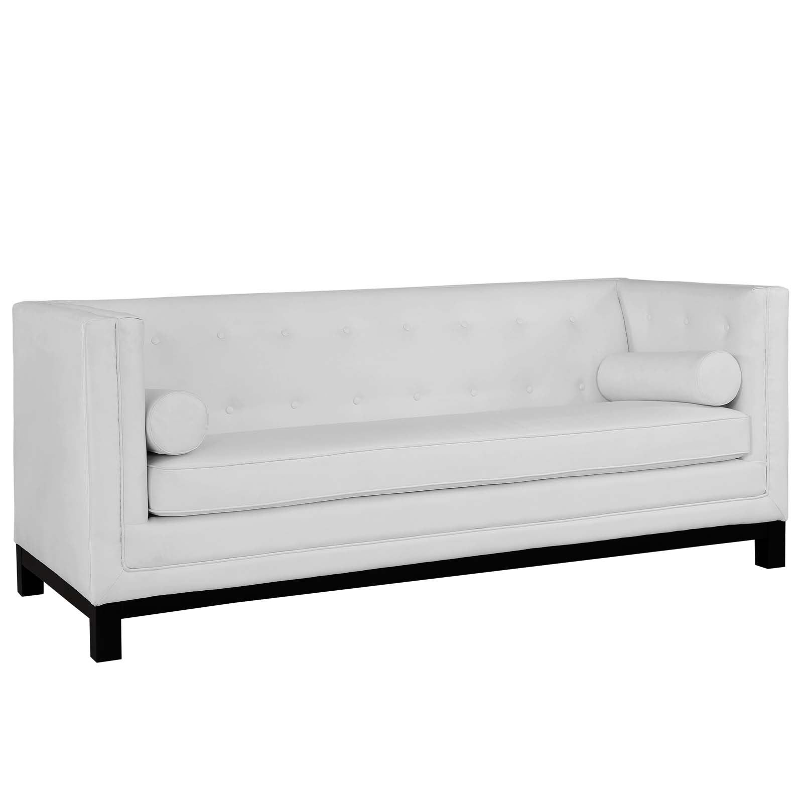 Imperial Bonded Leather Sofa-Sofa-Modway-Wall2Wall Furnishings