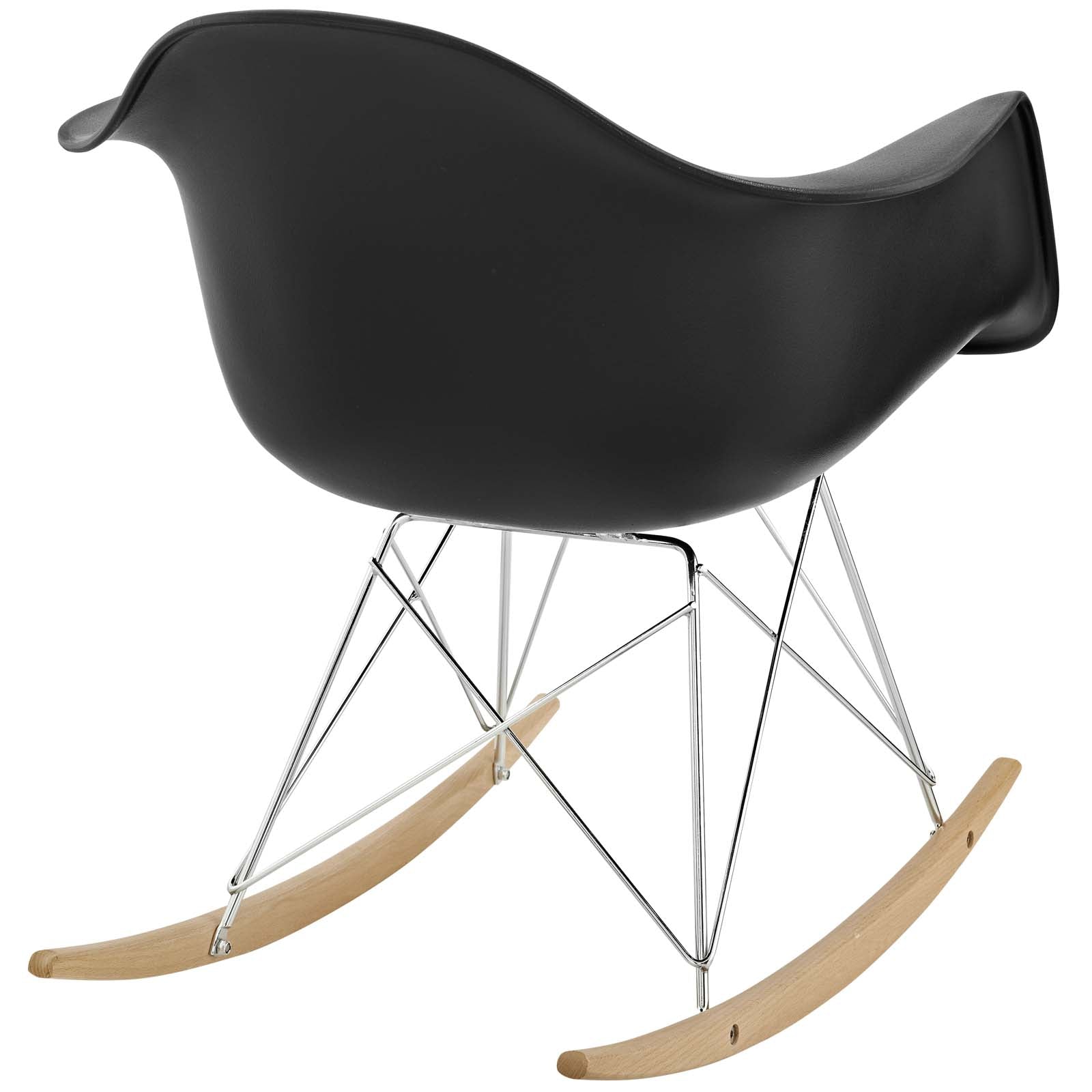 Rocker Plastic Lounge Chair-Lounge Chair-Modway-Wall2Wall Furnishings