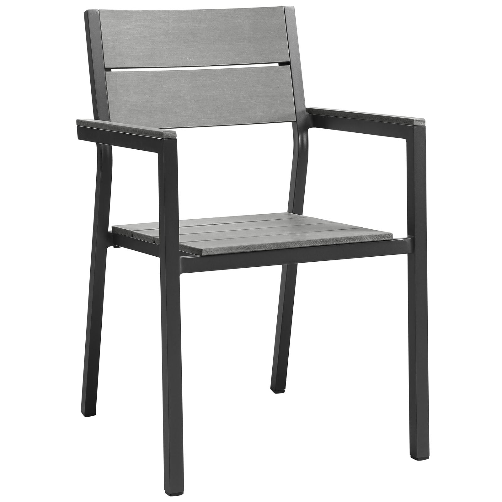 Maine Dining Outdoor Patio Armchair-Outdoor Dining Chair-Modway-Wall2Wall Furnishings